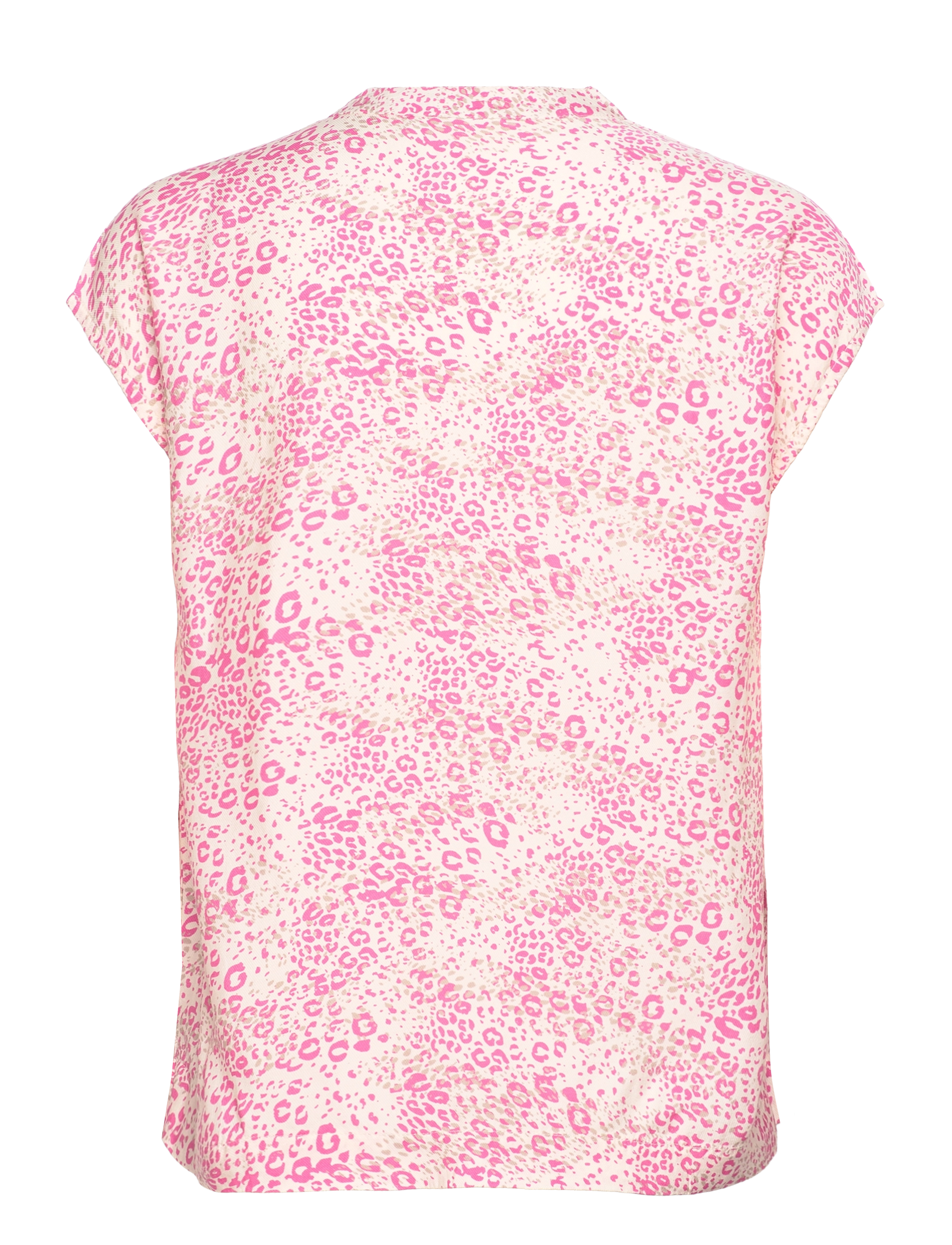 Saint Tropez - DaciaSZ SS Blouse - Ærmeløse bluser - fandango pink leo - 2