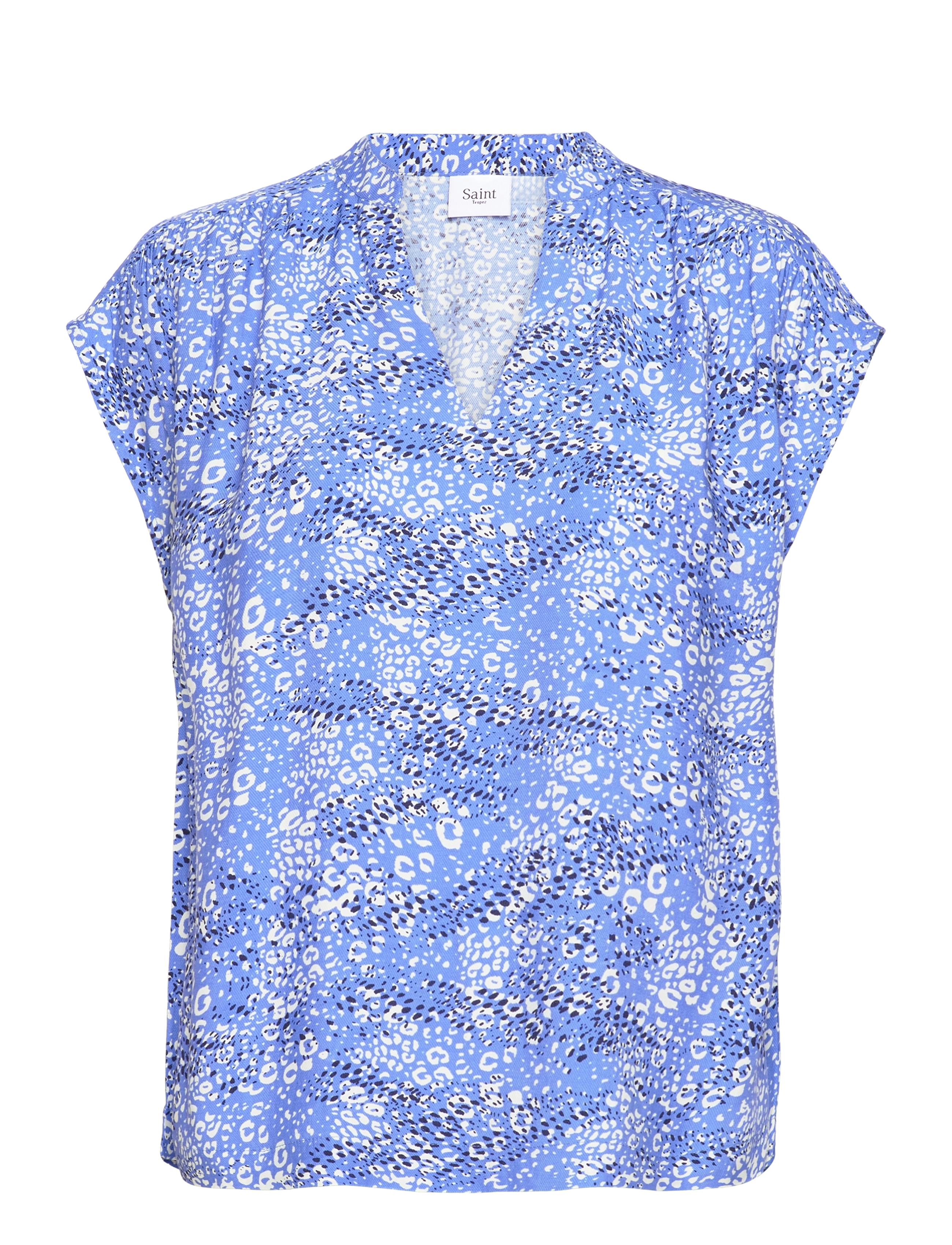 Saint Tropez DaciaSZ SS Blouse - Ærmeløse bluser - ULTRAMARINE LEO / blue