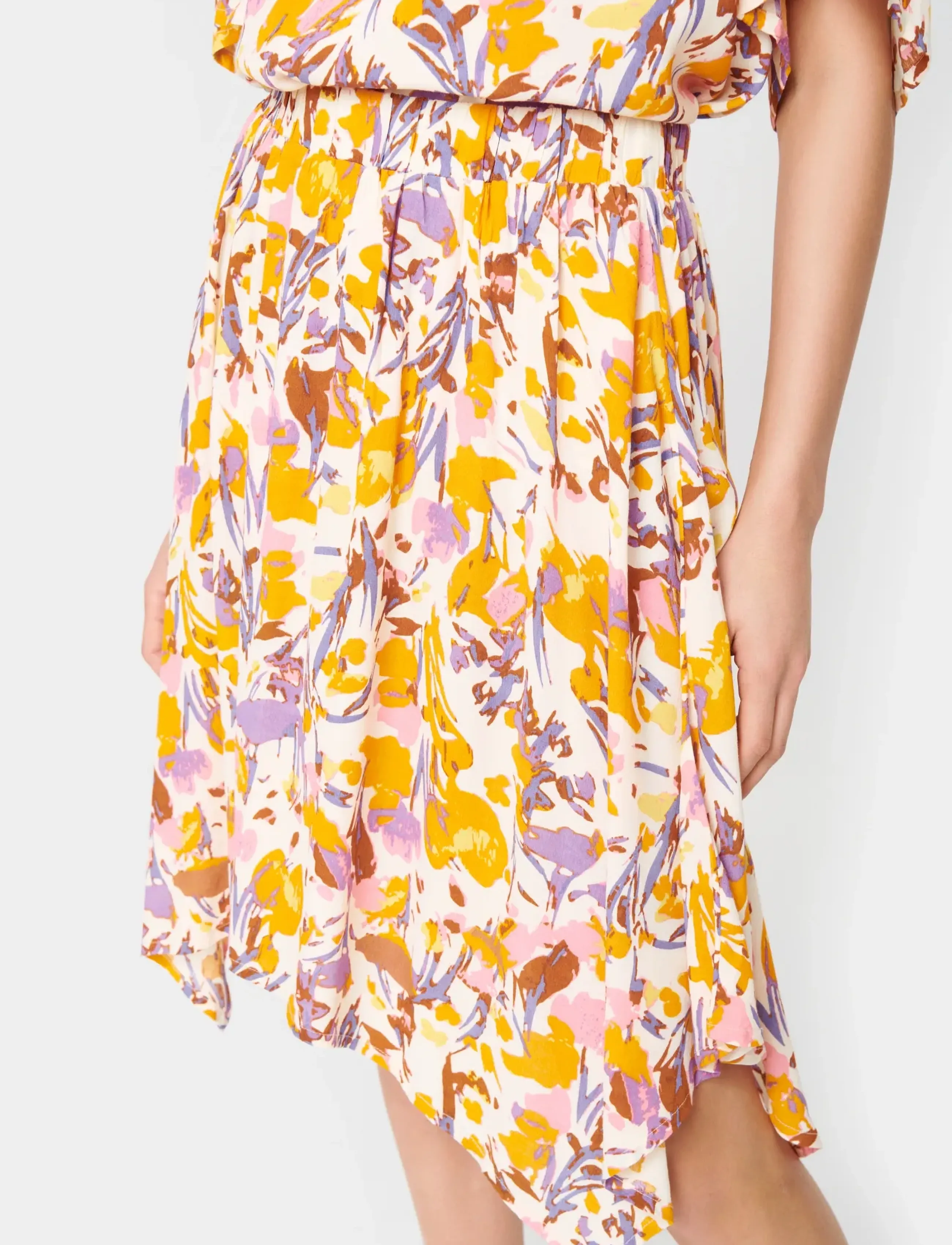 Saint Tropez - EikoSZ Skirt - midi-röcke - ice flower art - 5