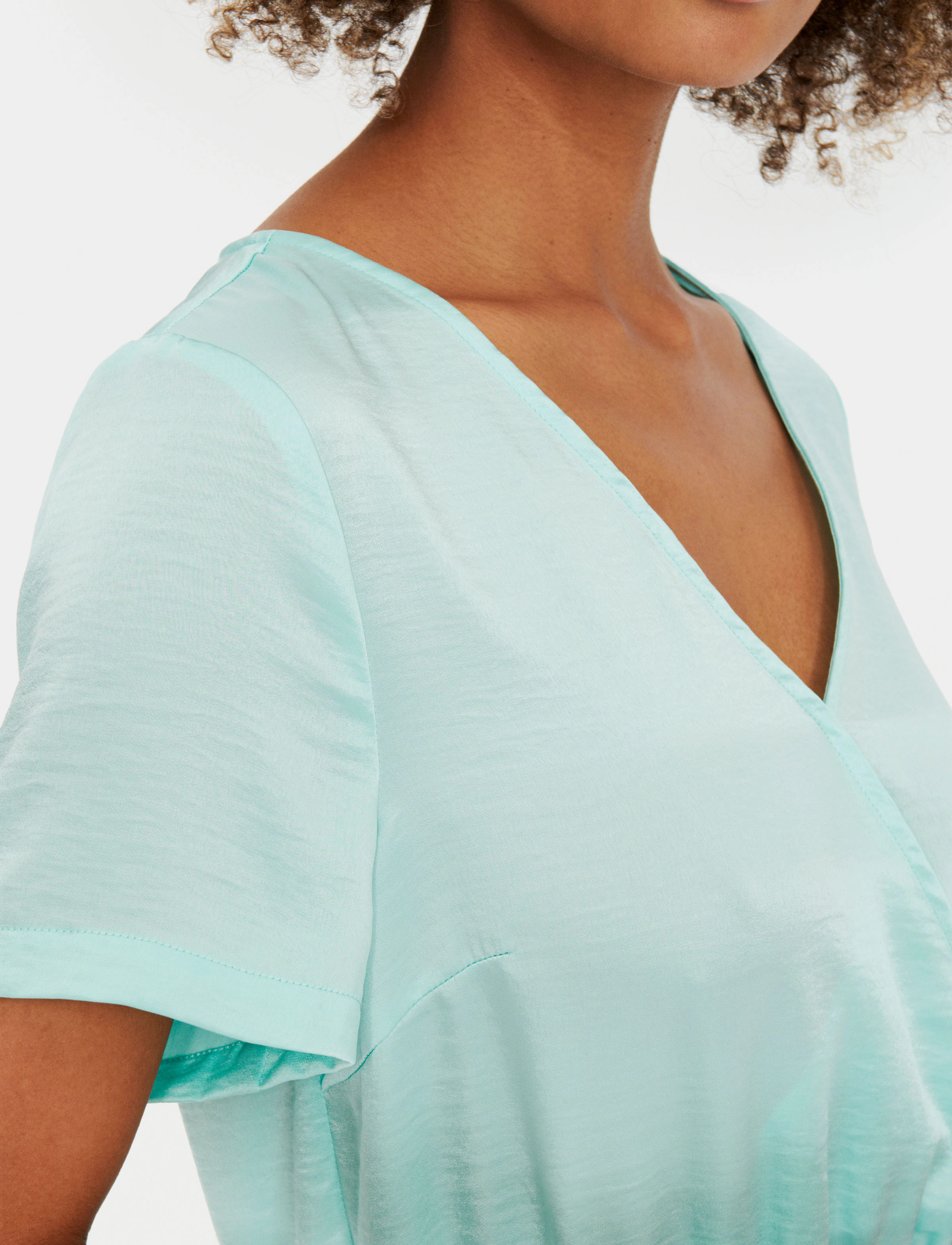 Saint Tropez - DinneSZ SS Dress - laveste priser - pastel turquoise - 5