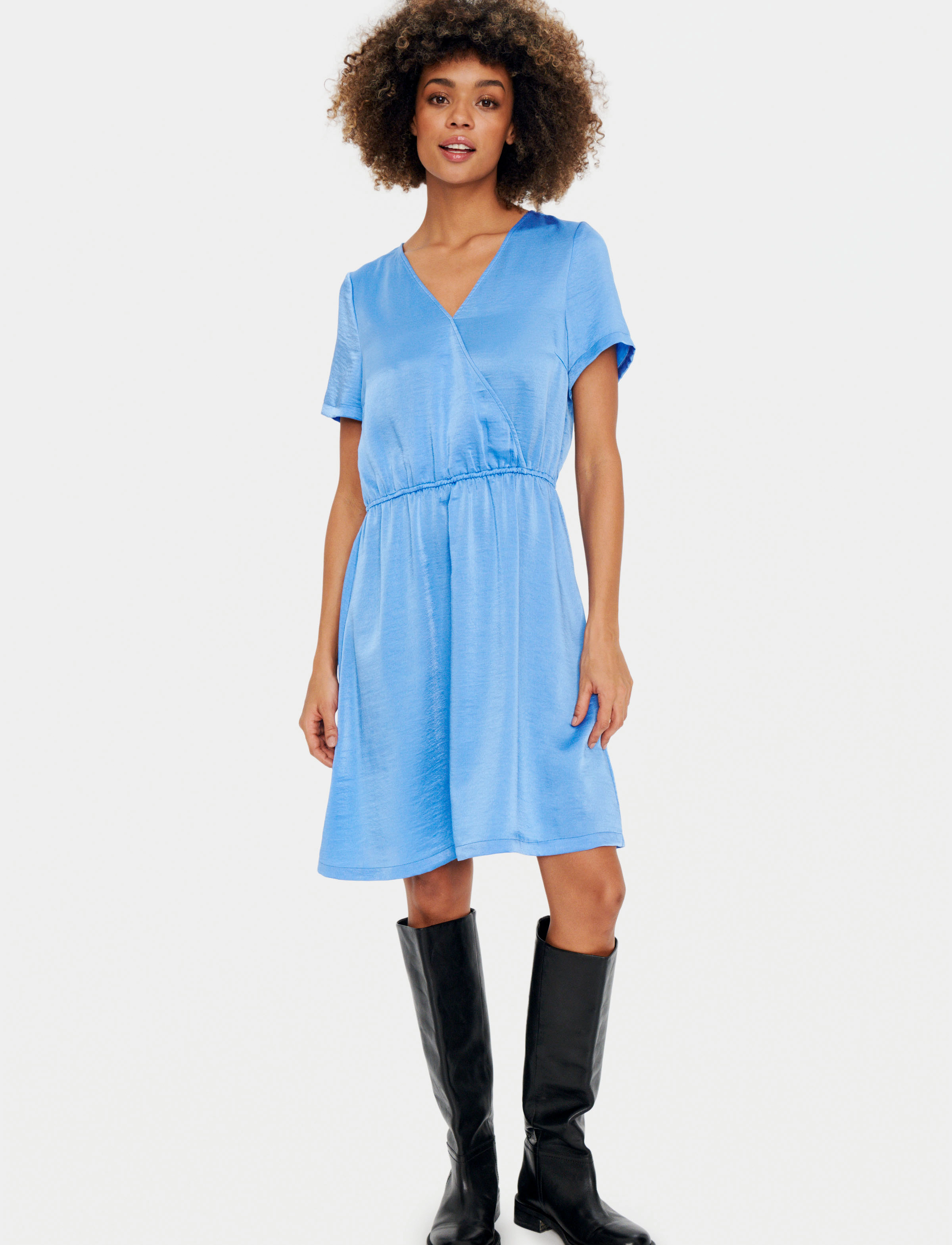 Saint Tropez - DinneSZ SS Dress - madalaimad hinnad - ultramarine - 3