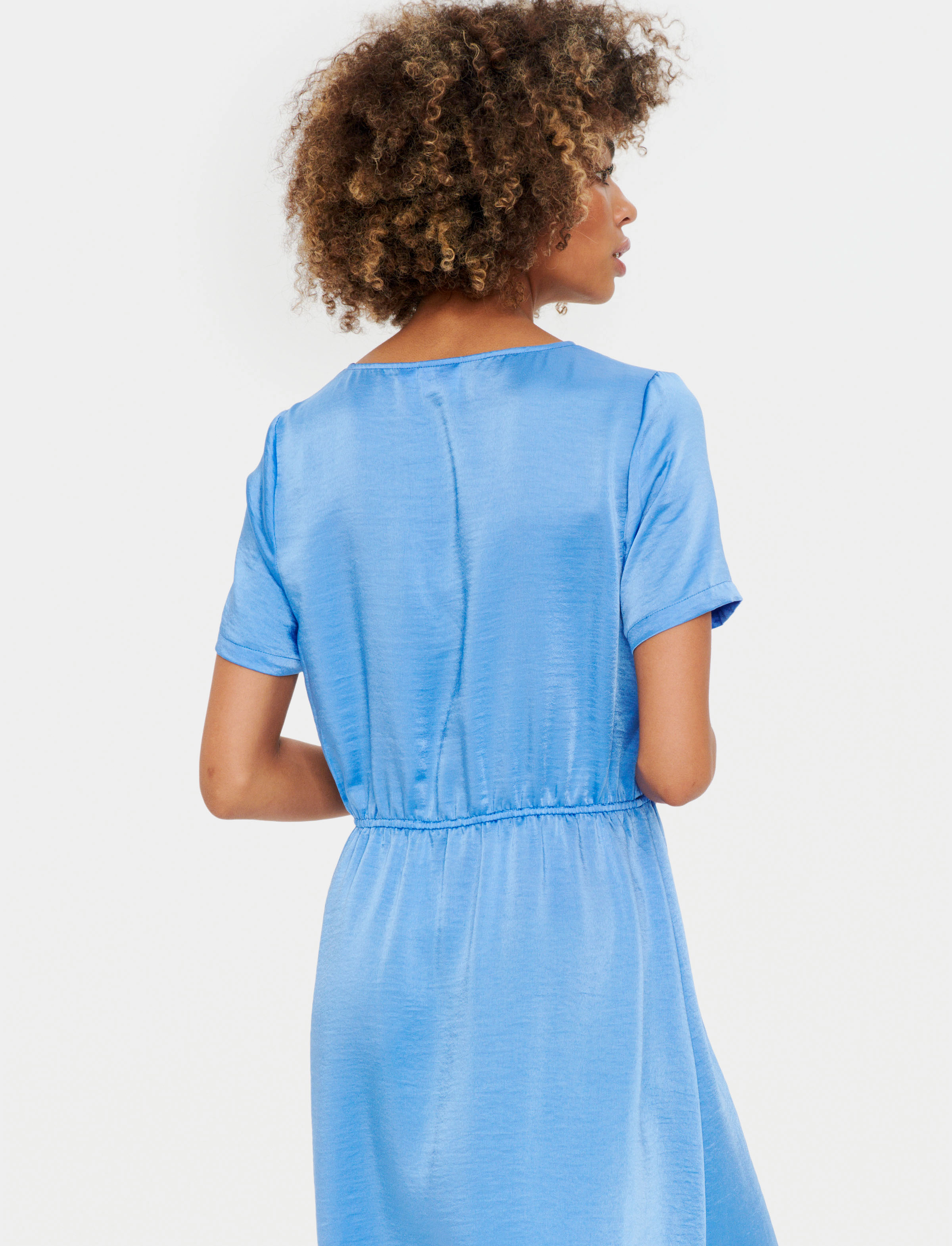 Saint Tropez - DinneSZ SS Dress - madalaimad hinnad - ultramarine - 4