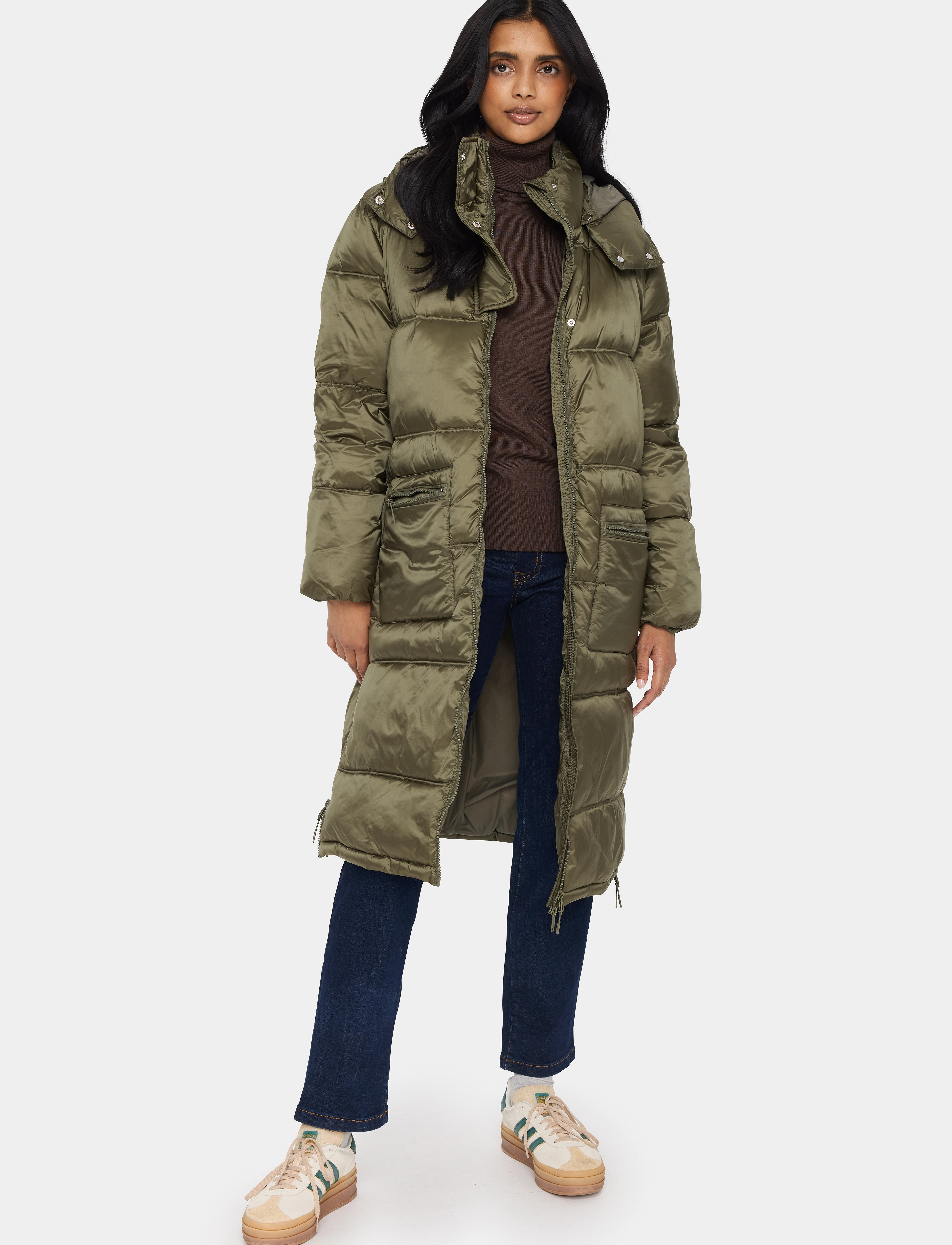 Saint Tropez - FrancesSZ Jacket - dun- & vadderade jackor - kalamata - 5