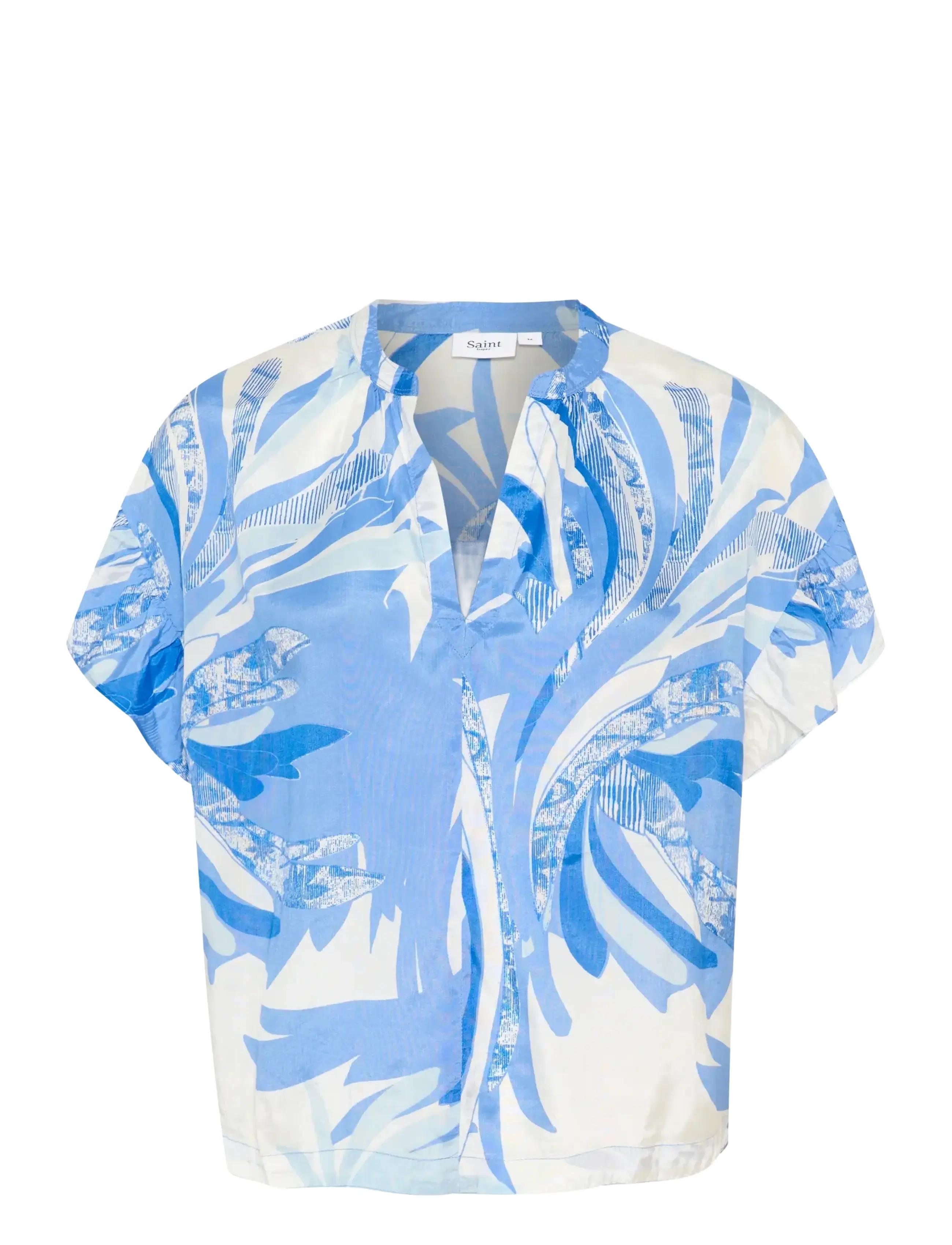 SAINT TROPEZ Evettesz Shirt Blau - M - Damen