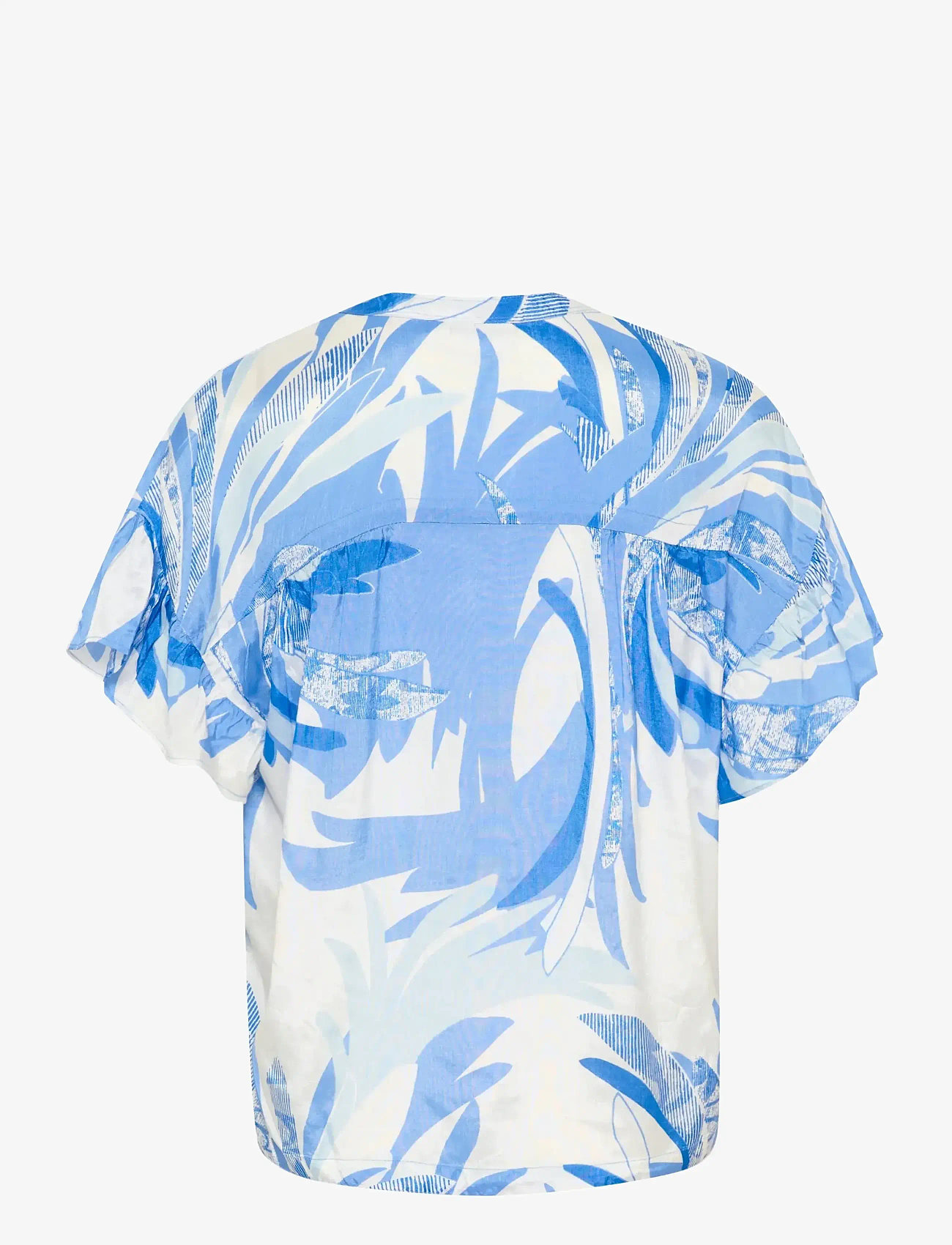 Saint Tropez - EvetteSZ Shirt - kortærmede skjorter - provence summer leaves - 2