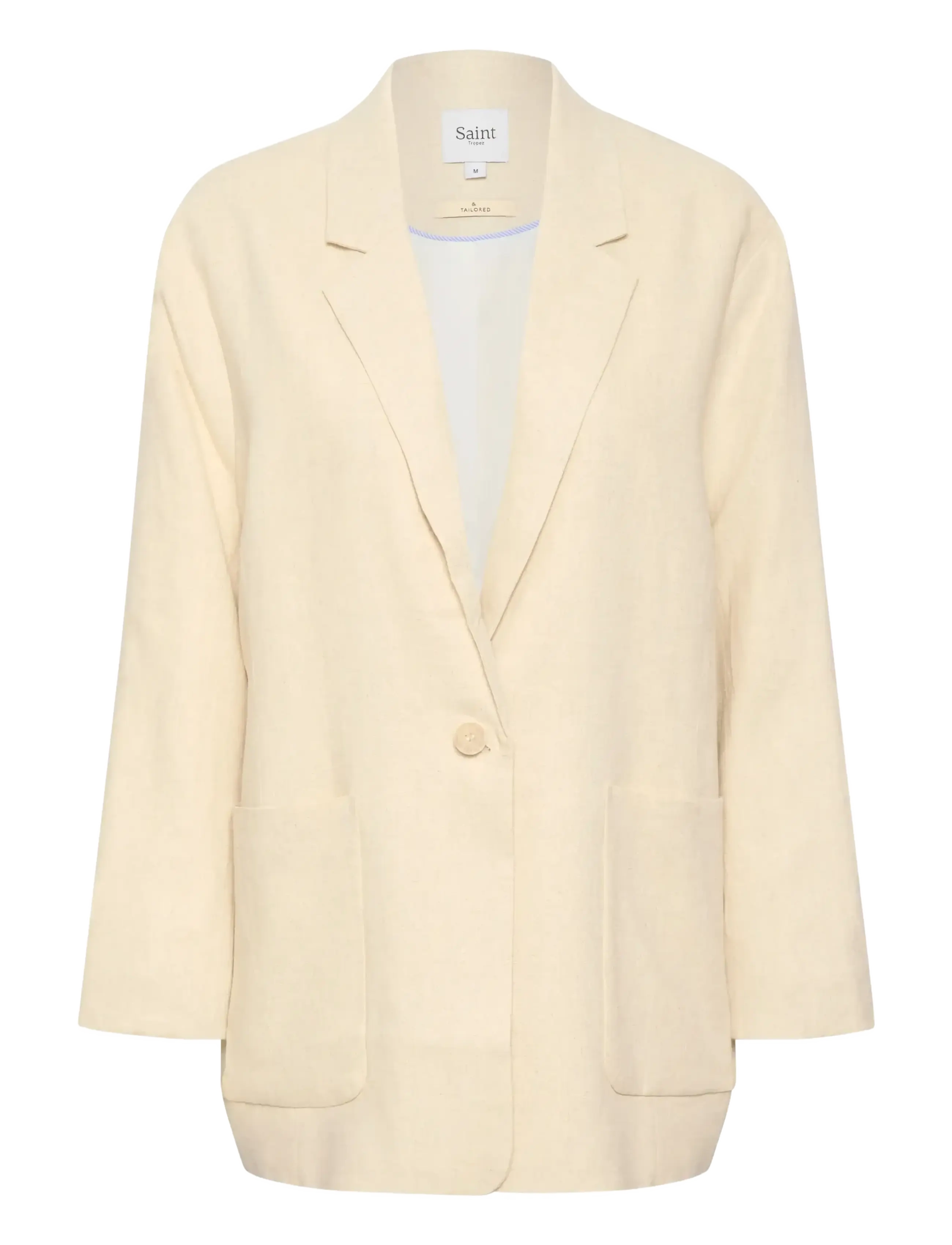 SAINT TROPEZ Estellesz Blazer Cream - M - Damen
