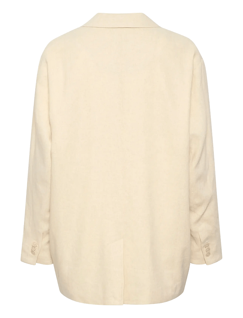 Saint Tropez - EstelleSZ Blazer - enkeltradede blazere - fog melange - 2