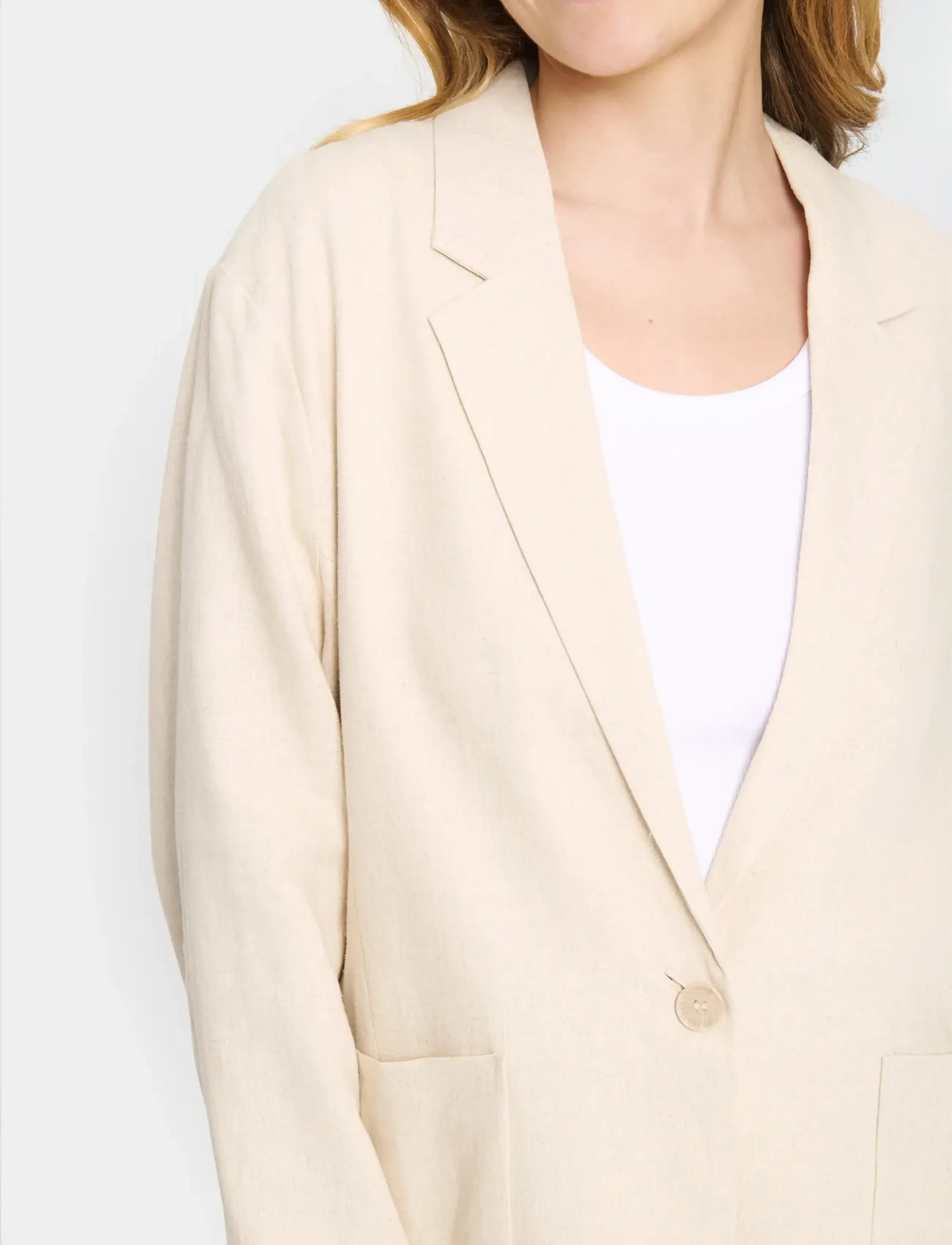Saint Tropez - EstelleSZ Blazer - einreihige blazer - fog melange - 5