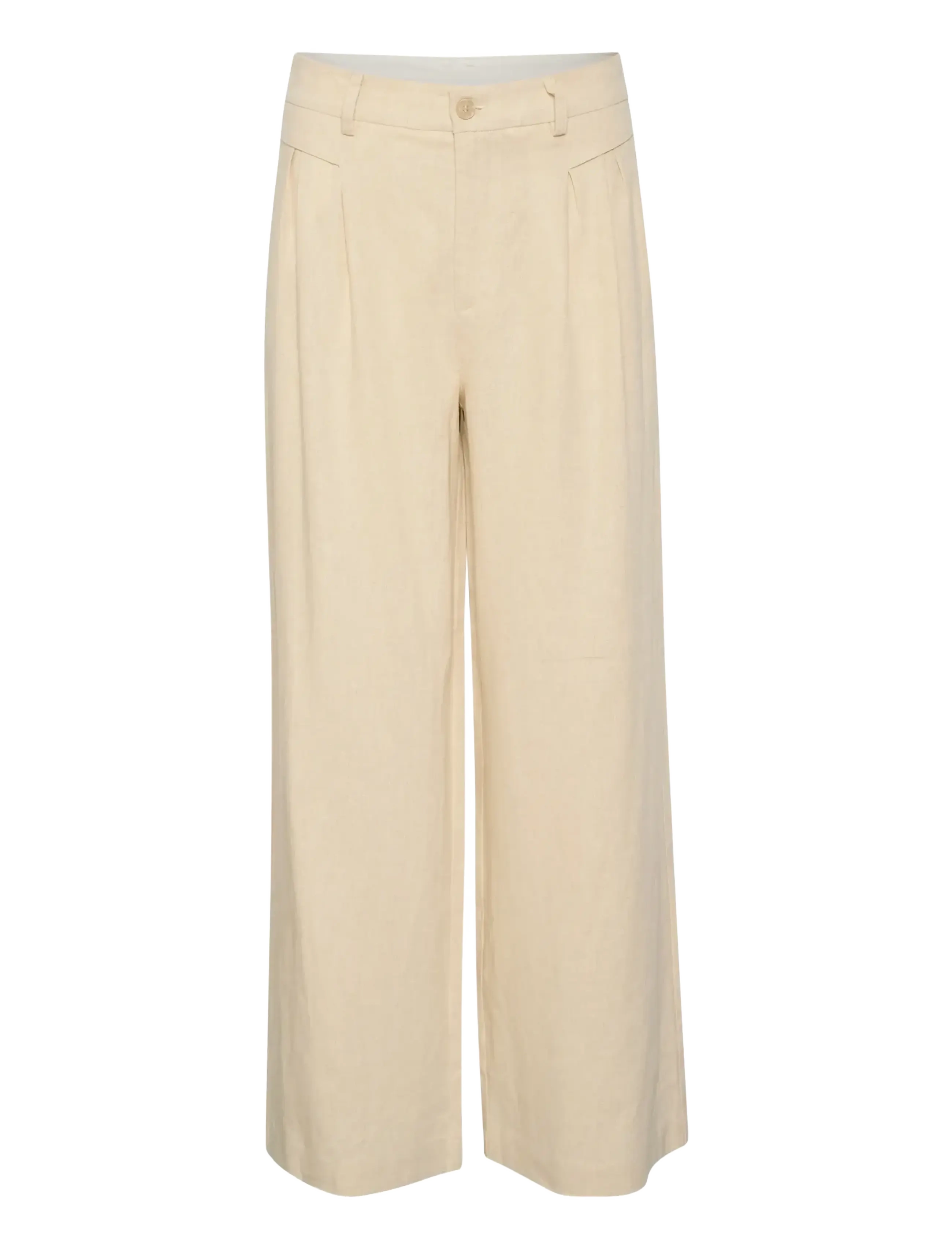 SAINT TROPEZ Estellesz Hosen Cream - M - Damen