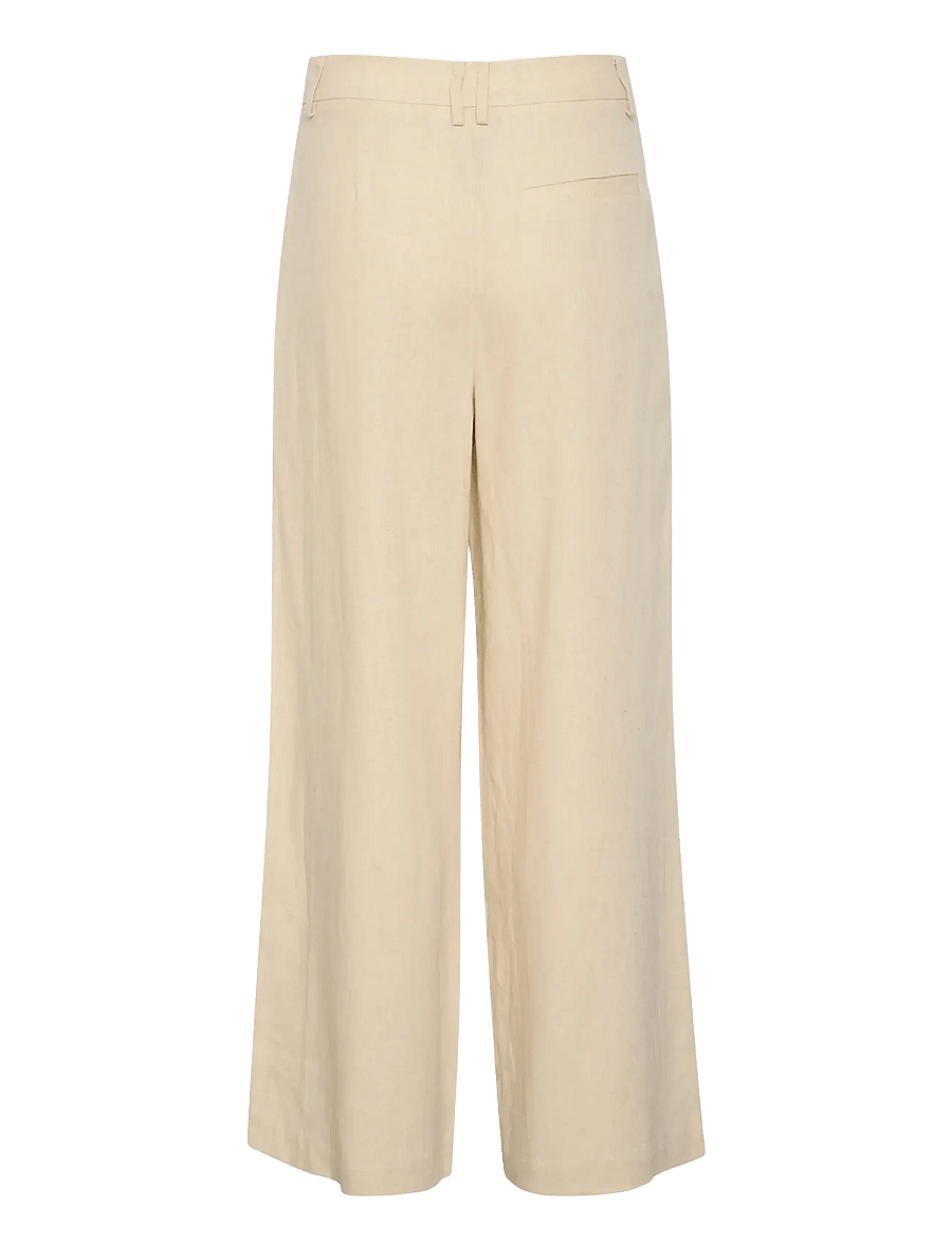 Saint Tropez - EstelleSZ Pants - leinenhosen - fog melange - 2