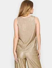 Saint Tropez - EvySZ Top - sleeveless blouses - gold - 4