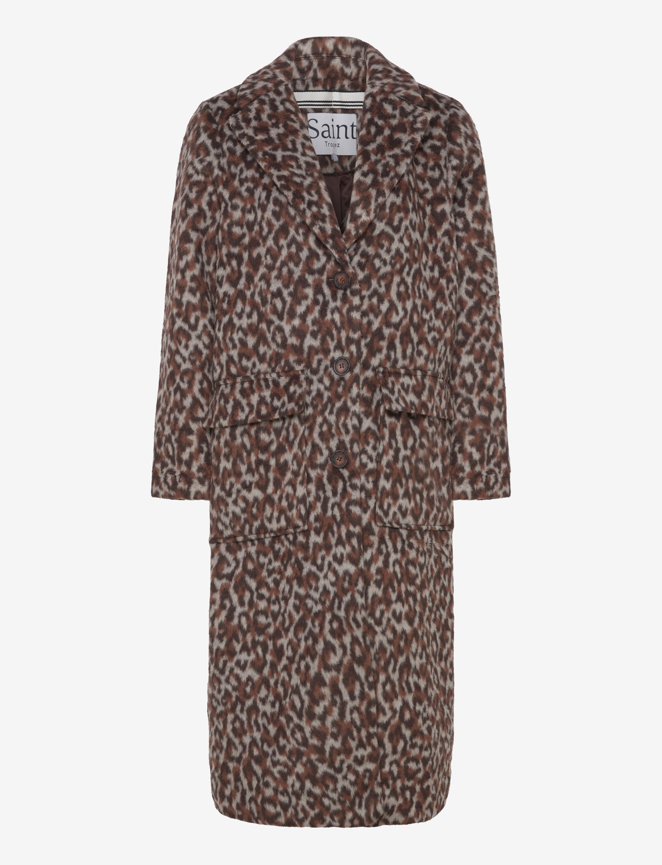 Saint Tropez - FideliSZ Coat - wollmäntel - chocolate brown - 1