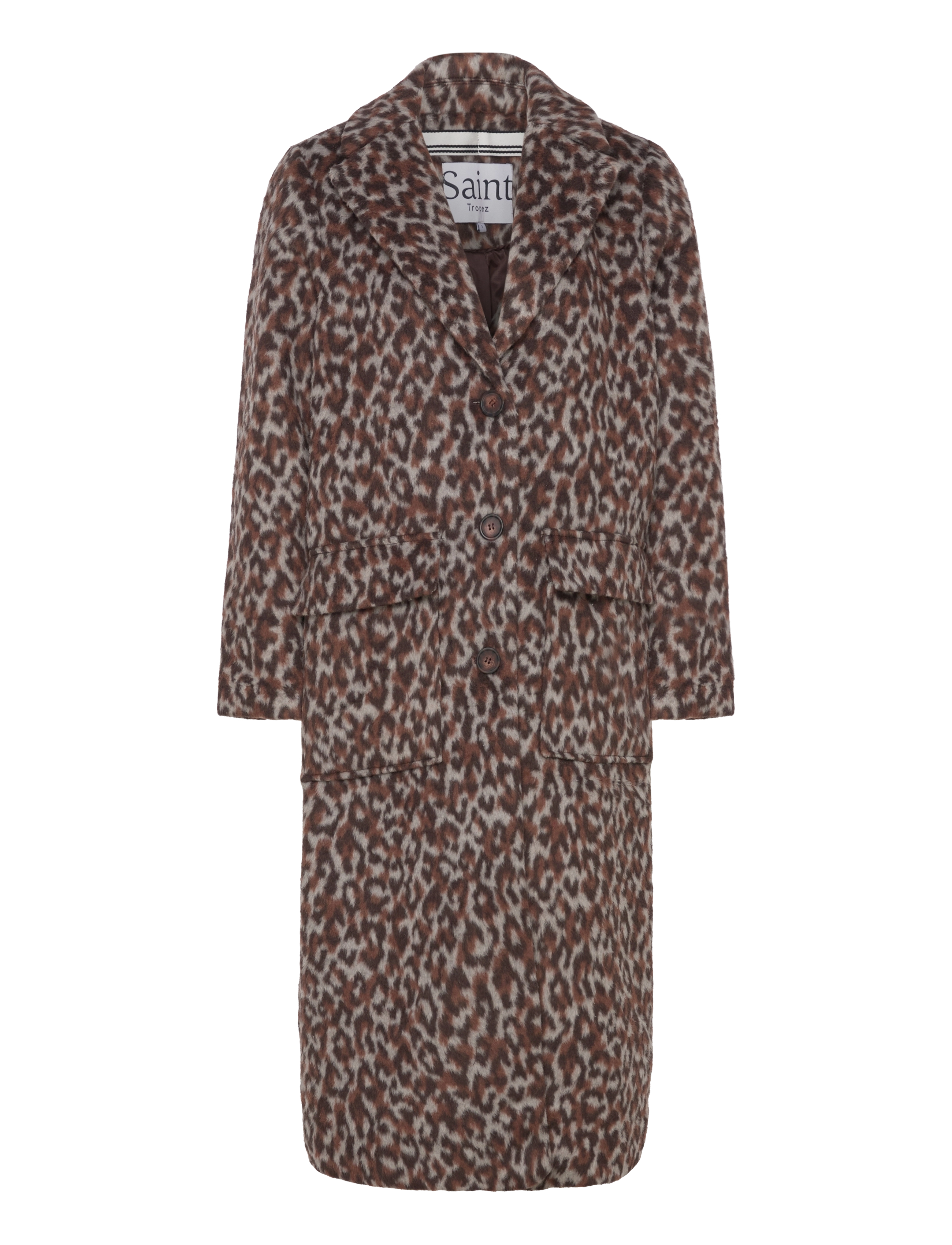 Saint Tropez FideliSZ Coat - Saint Tropez - CHOCOLATE BROWN / brown