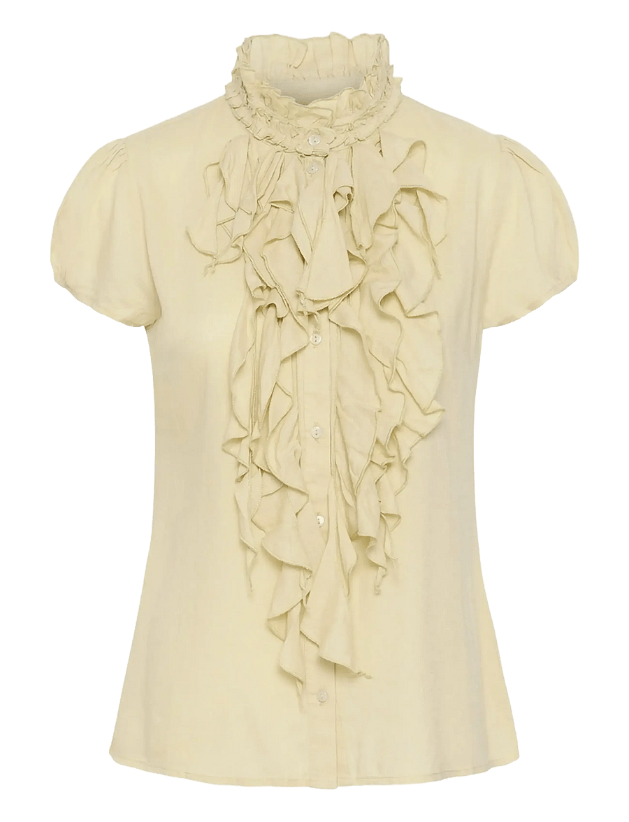 Saint Tropez - ElliSZ SS Shirt - lühikeste varrukatega pluusid - castle wall - 1