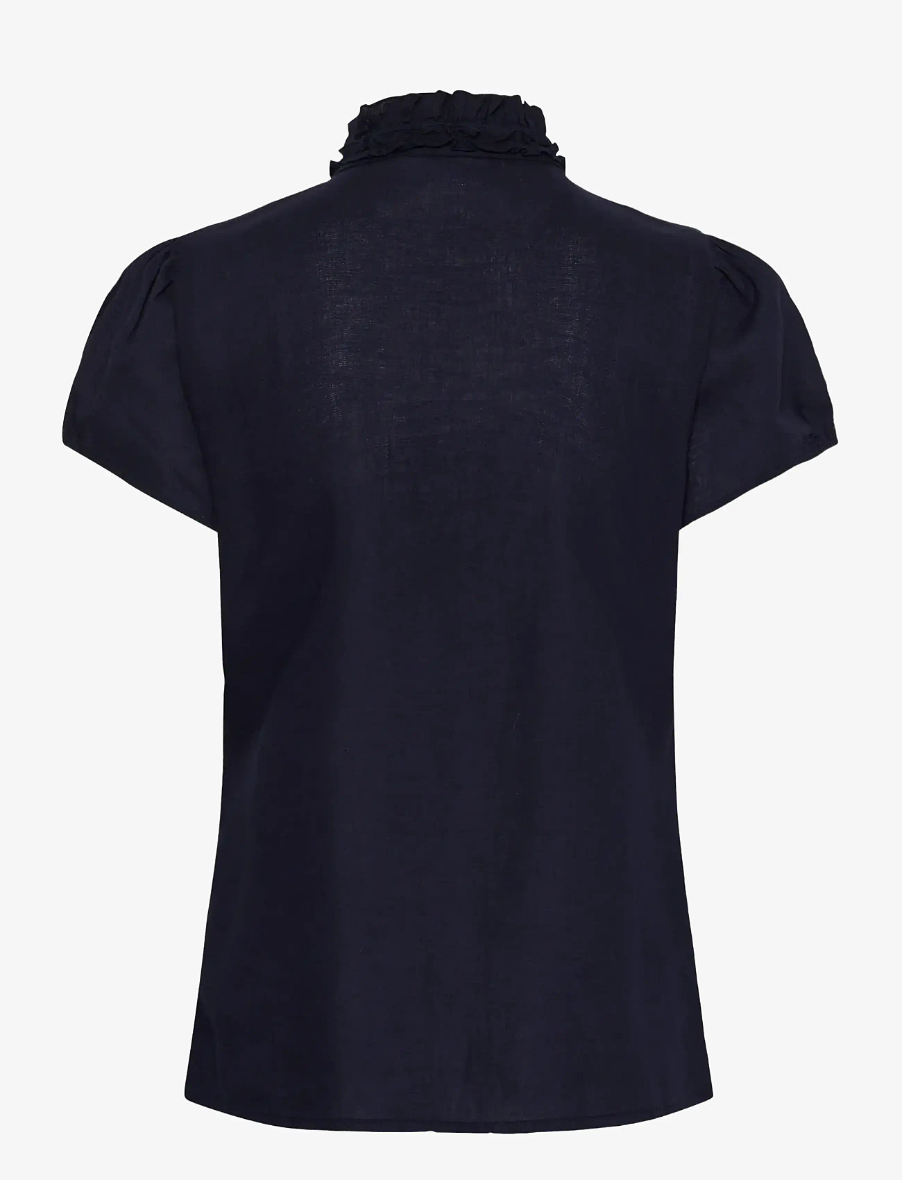 Saint Tropez - ElliSZ SS Shirt - kortärmade blusar - night sky - 2