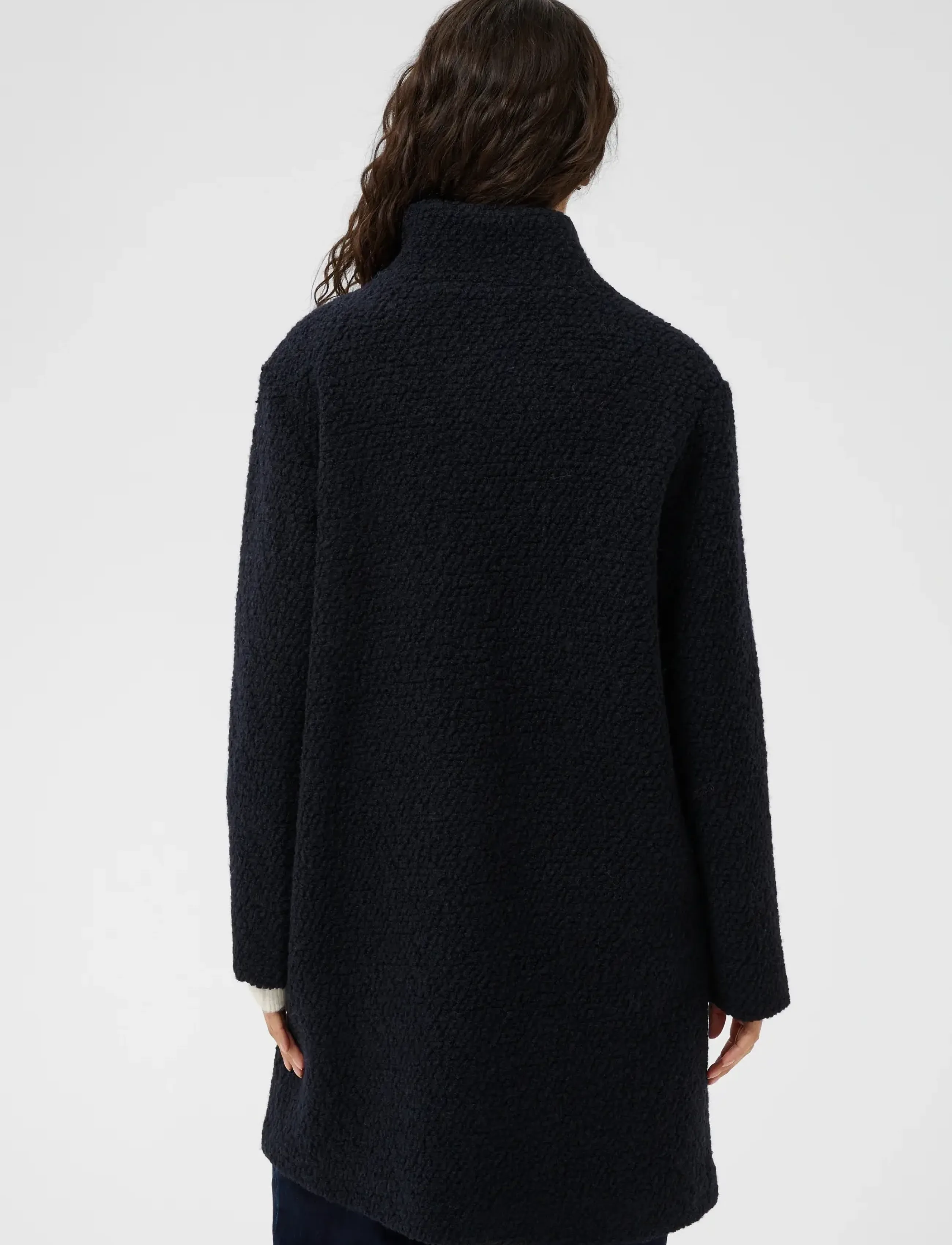 Saint Tropez - FerddySZ Wool Coat - black - 4