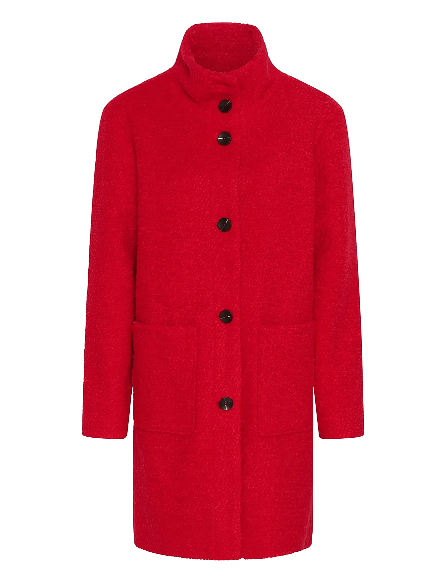 Saint Tropez - FerddySZ Wool Coat - winterjacken - chinese red - 1