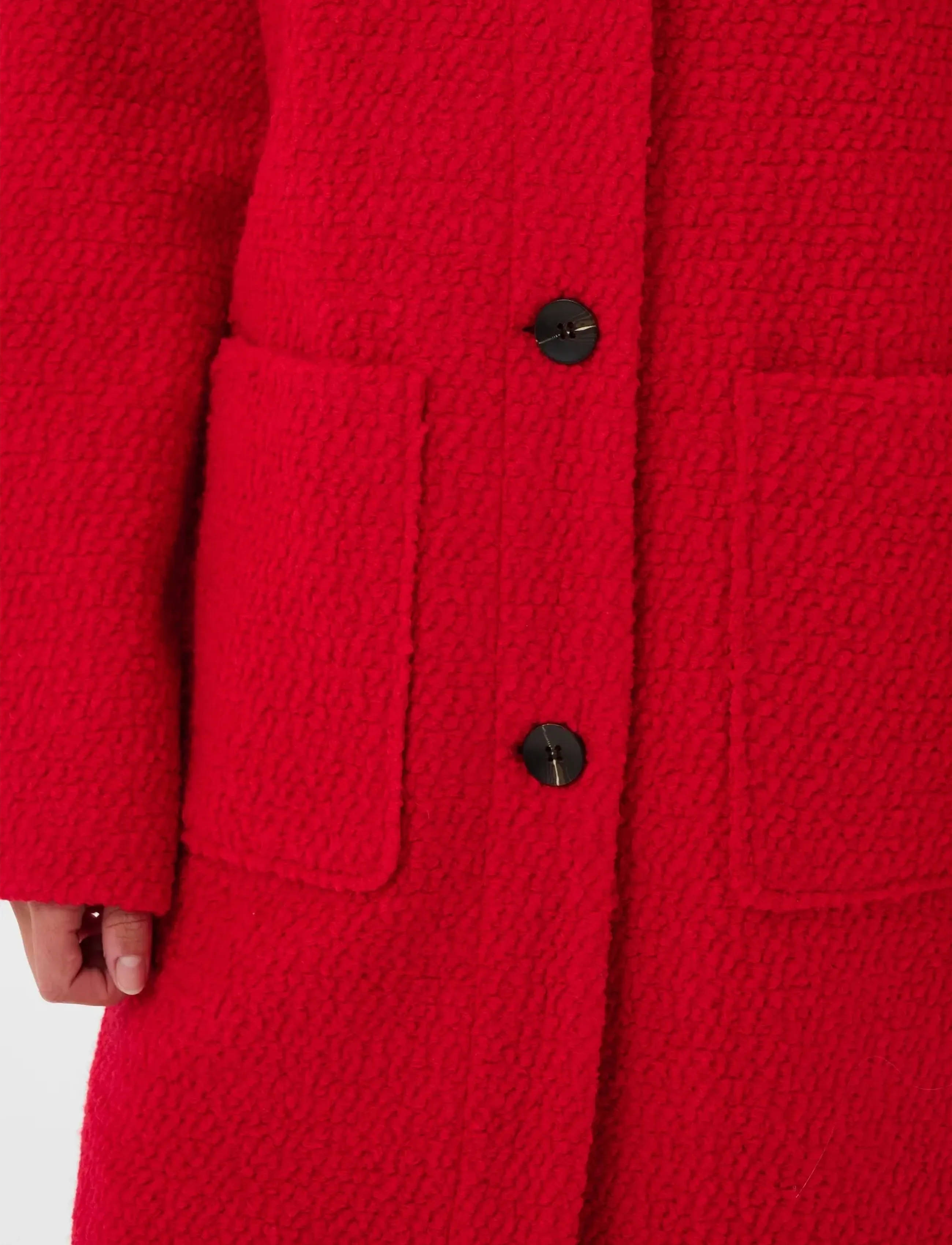 SAINT TROPEZ Ferddysz Wool Coat vinterkappor dam – bild 5