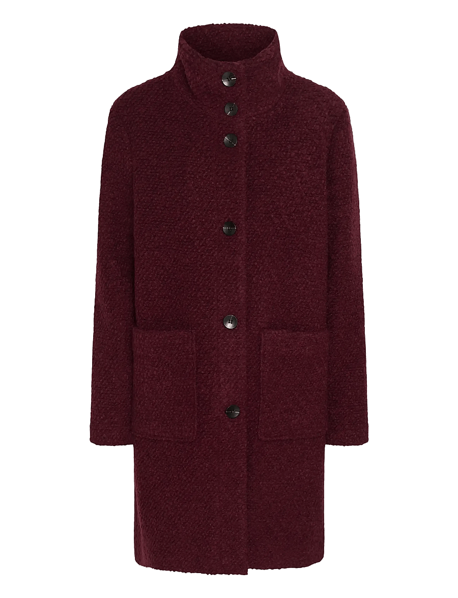 Saint Tropez - FerddySZ Wool Coat - winterjacken - port royale - 1