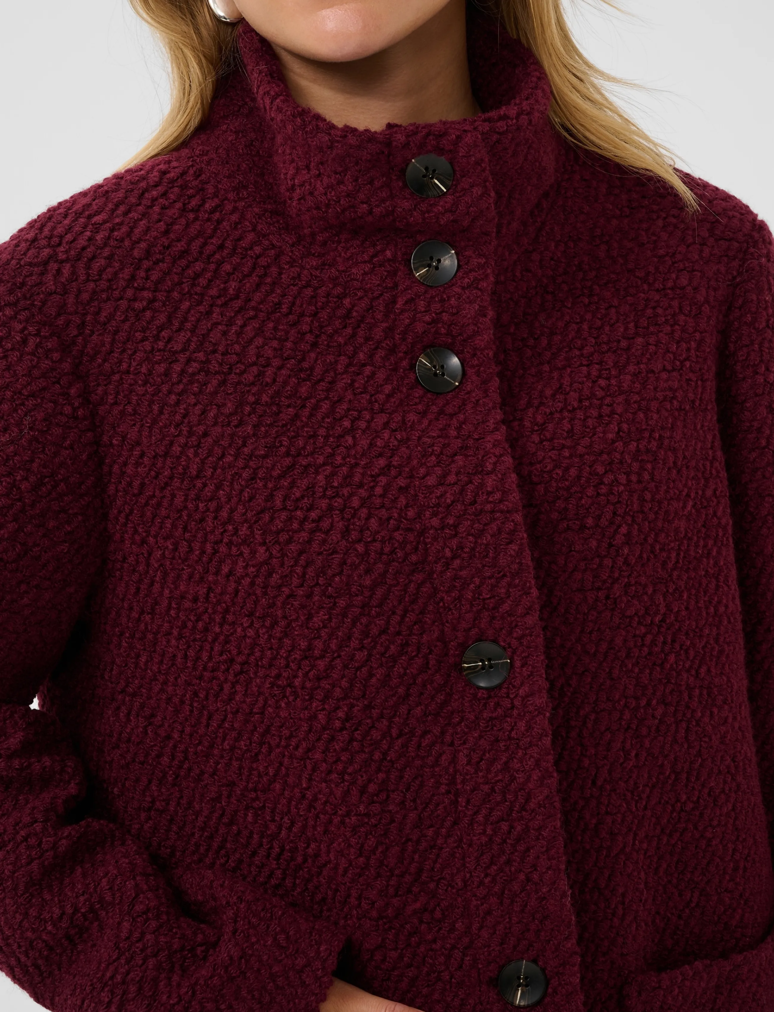 Saint Tropez - FerddySZ Wool Coat - winterjacken - port royale - 5