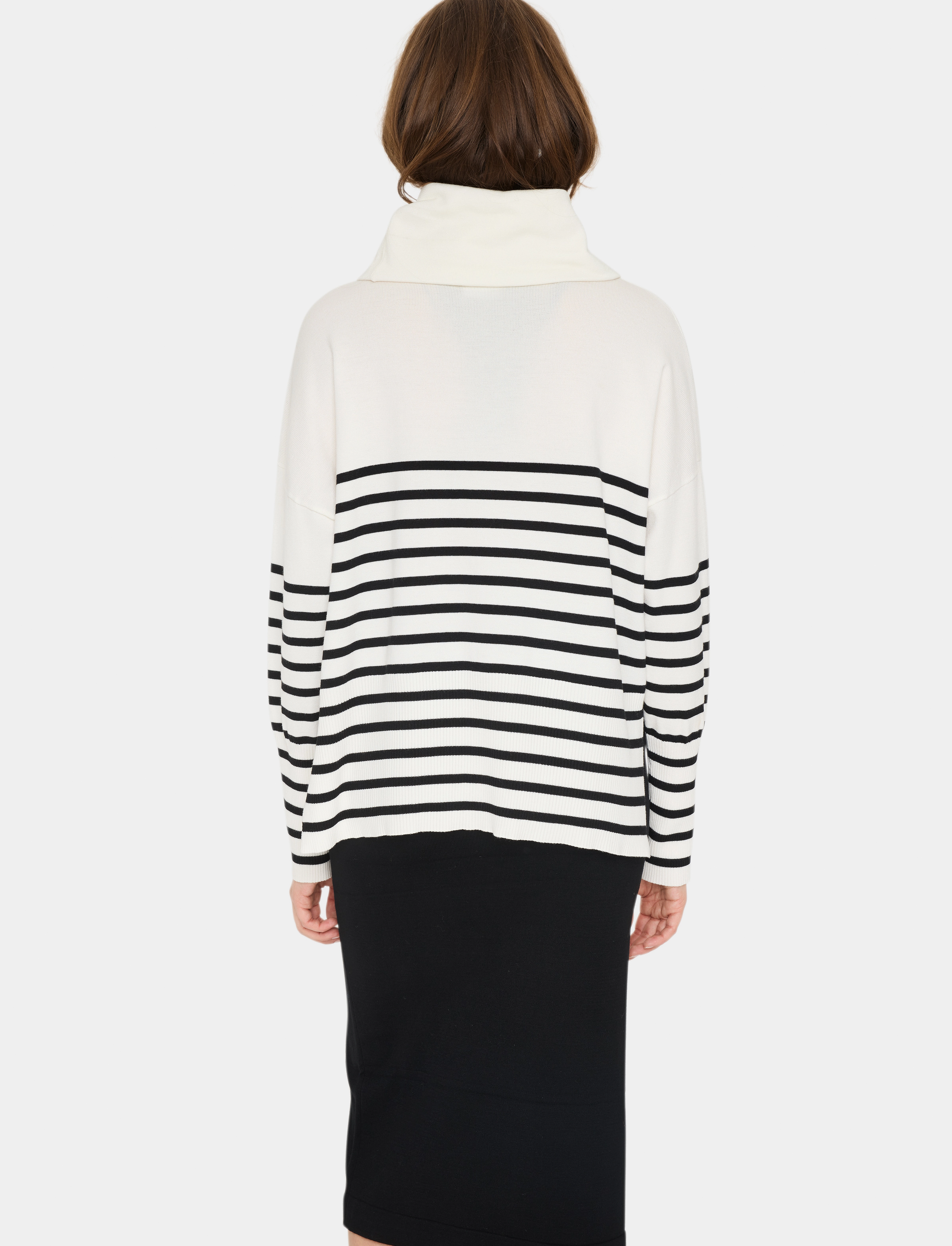 Saint Tropez - GrilaSZ Cowlneck Pullover - polotröjor - ice - 4
