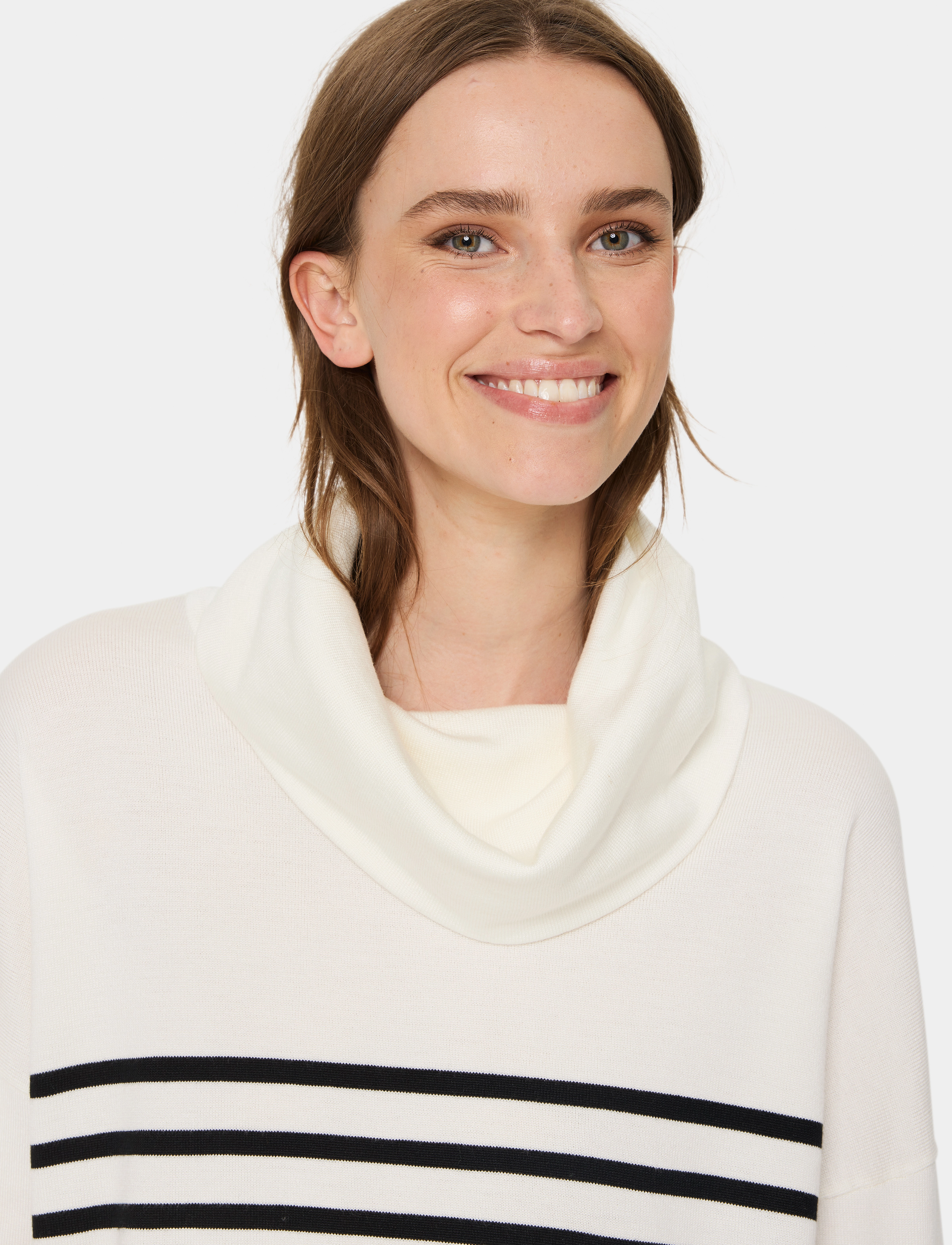 Saint Tropez - GrilaSZ Cowlneck Pullover - polotröjor - ice - 5