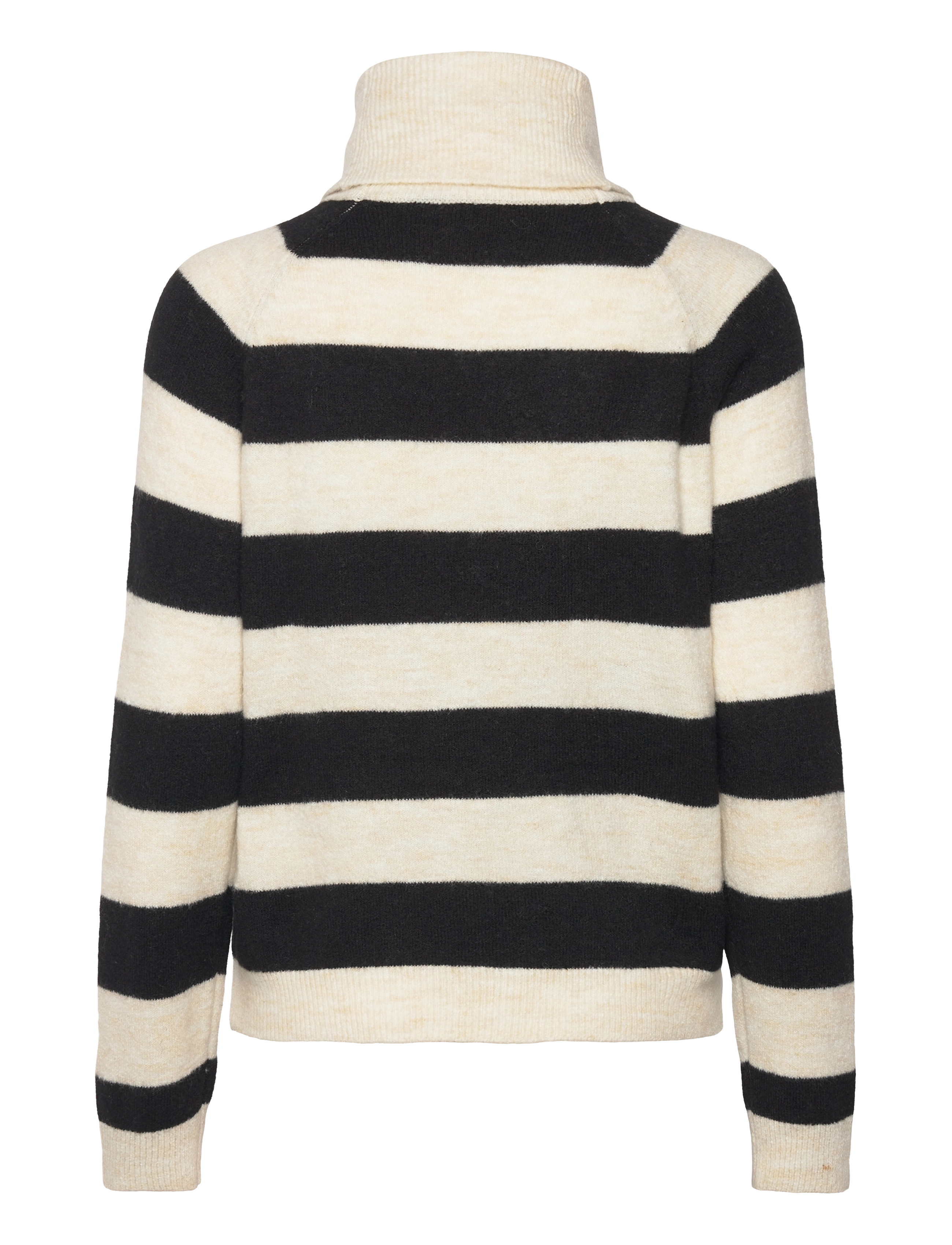 Saint Tropez - GarbieSZ Rollneck Pullover - rollkragenpullover - ice black stripe - 2