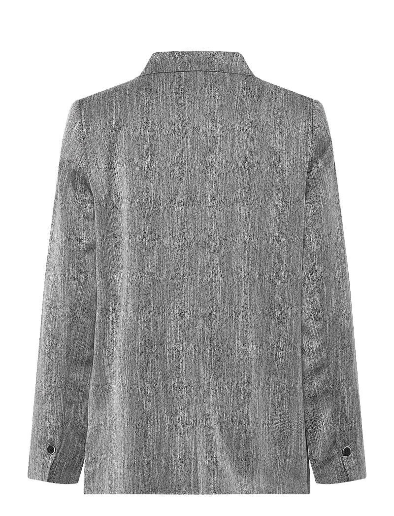 Saint Tropez - GlendaSZ Blazer - dubbelknäppta kavajer - mist grey melange - 2