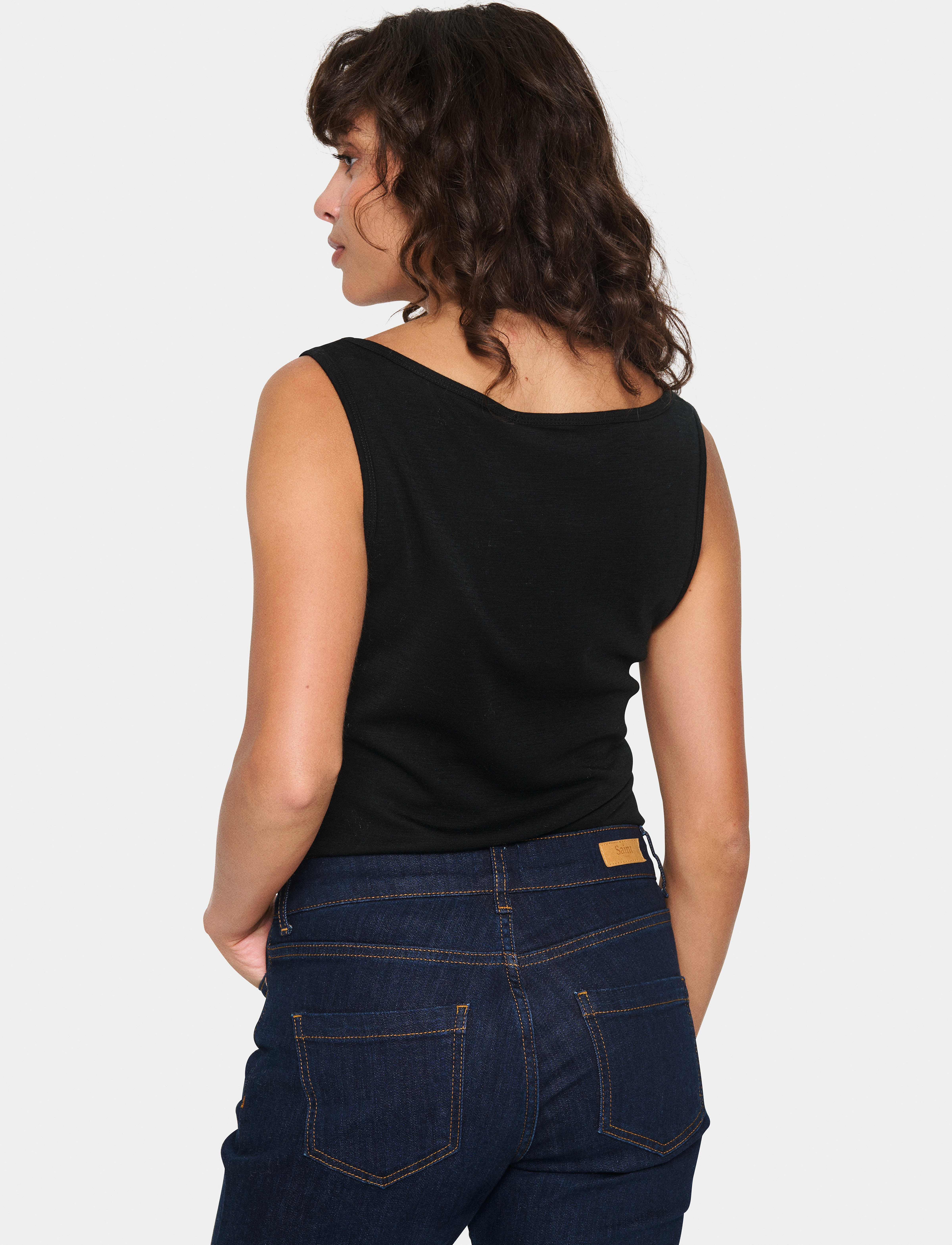 Saint Tropez - GarimaSZ Wool Tank Top - black - 4
