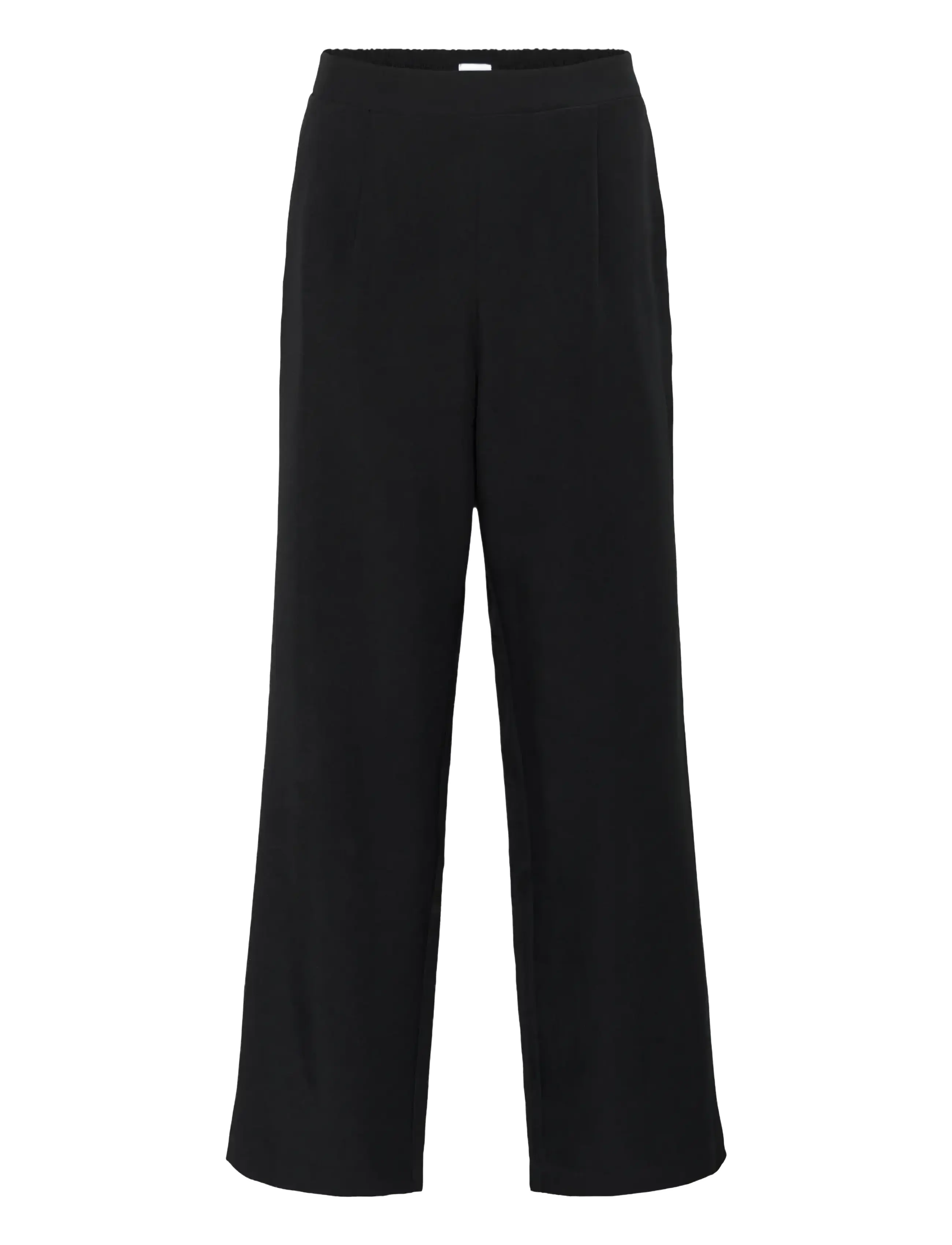 Saint Tropez - CelestSZ Wide Leg Pants - hosen mit weitem bein - black - 1