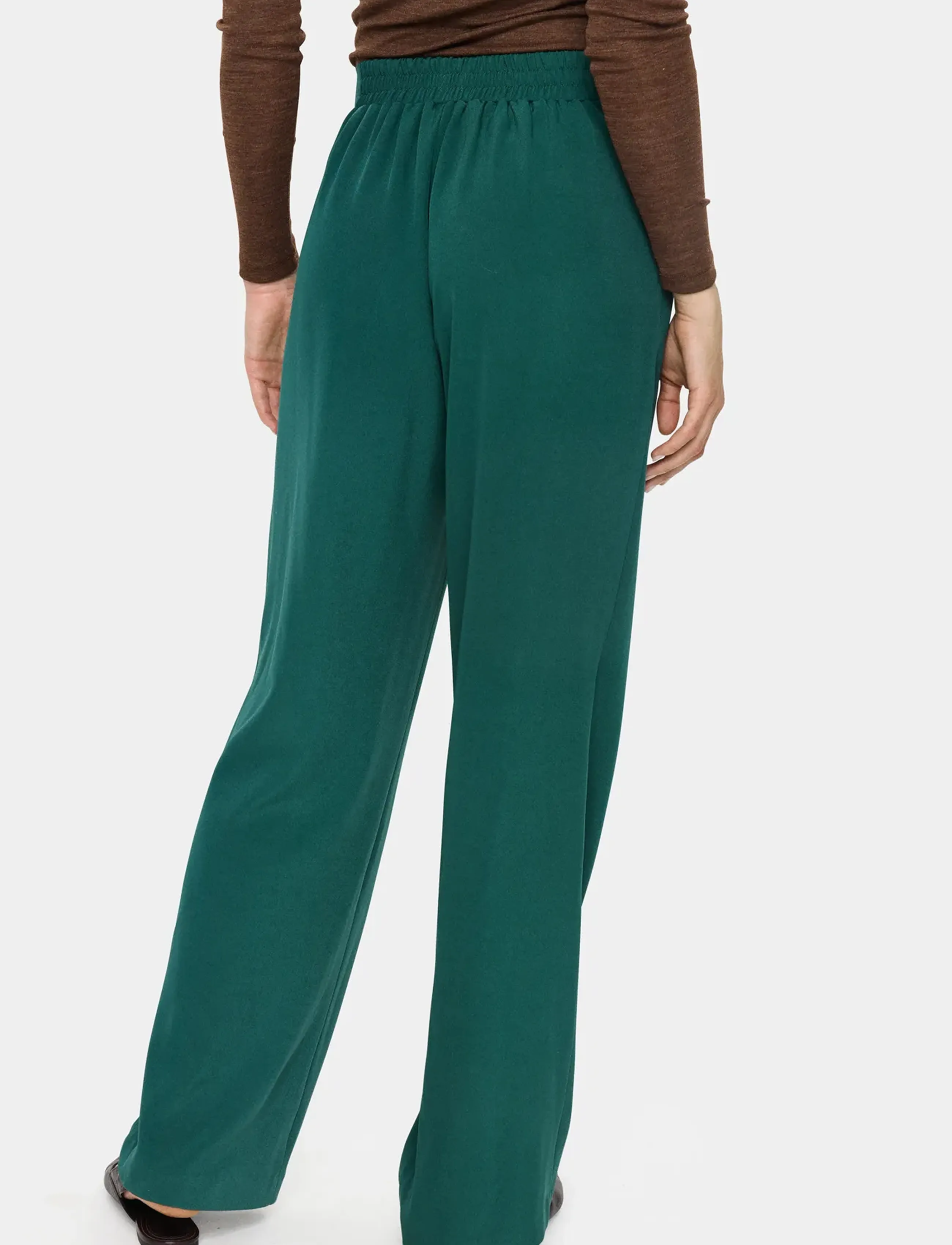 Saint Tropez - CelestSZ Wide Leg Pants - bukser med brede ben - june bug - 4