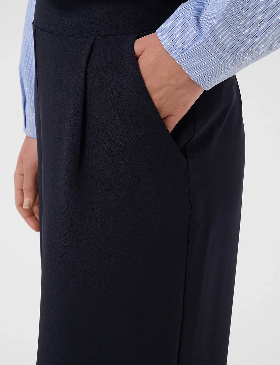Saint Tropez - CelestSZ Wide Leg Pants - vida byxor - night sky - 5