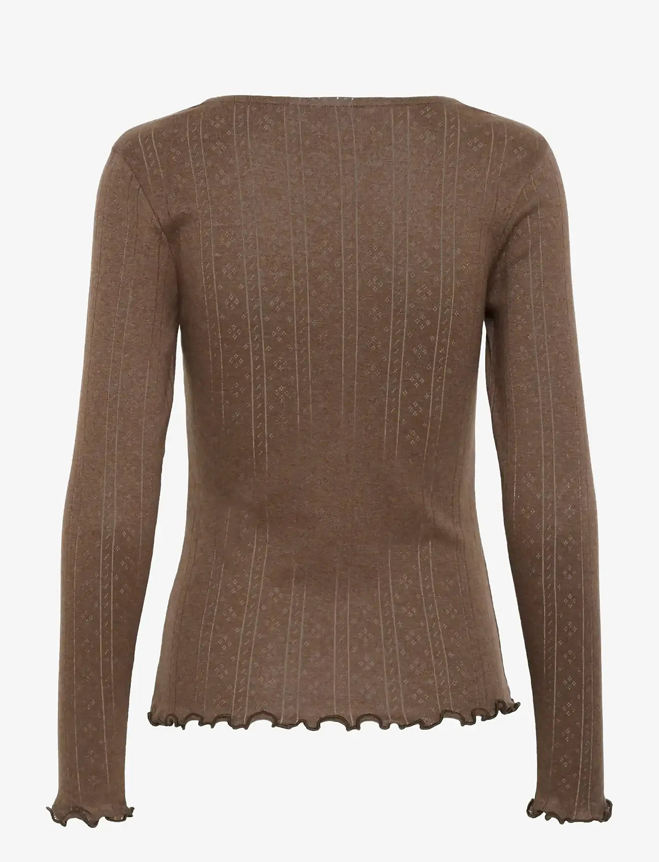 Saint Tropez - GruSZ Blouse - langærmede toppe - fondue fudge melange - 2