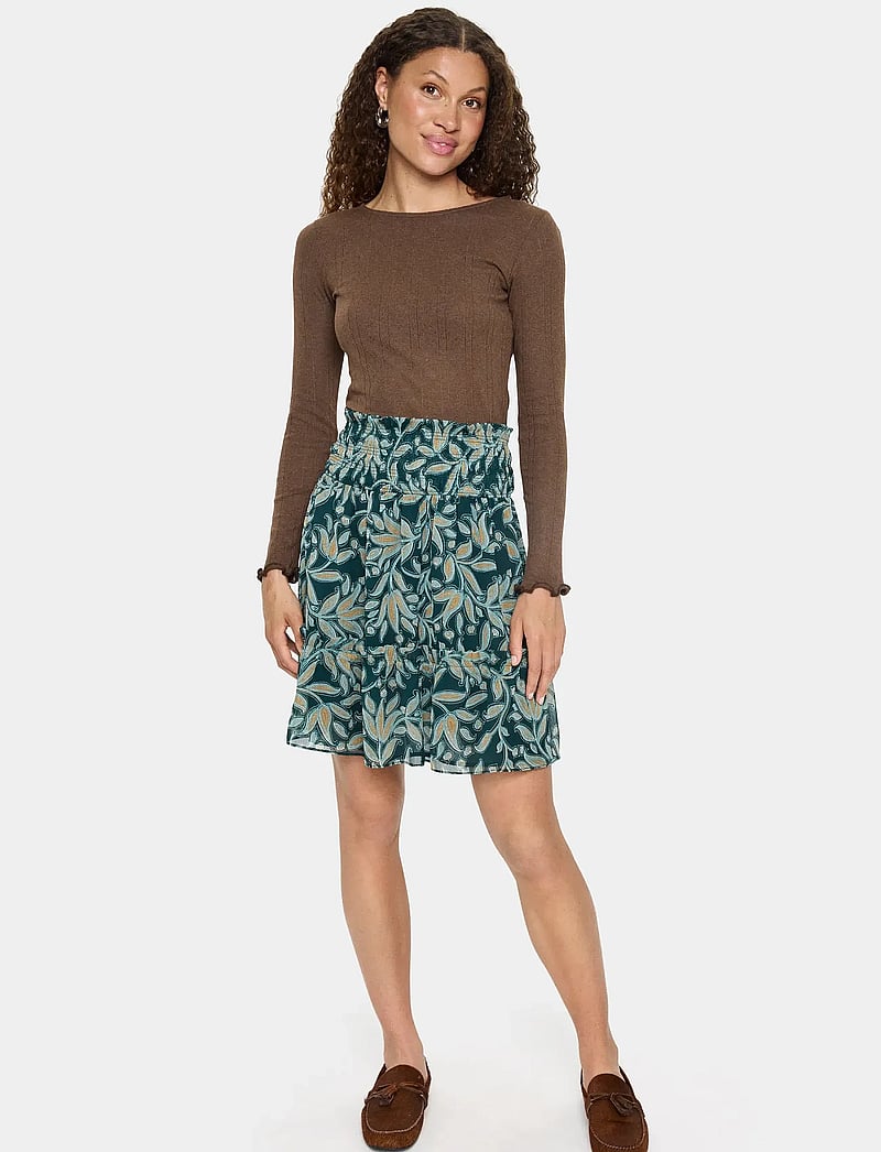 Saint Tropez - GruSZ Blouse - langærmede toppe - fondue fudge melange - 3