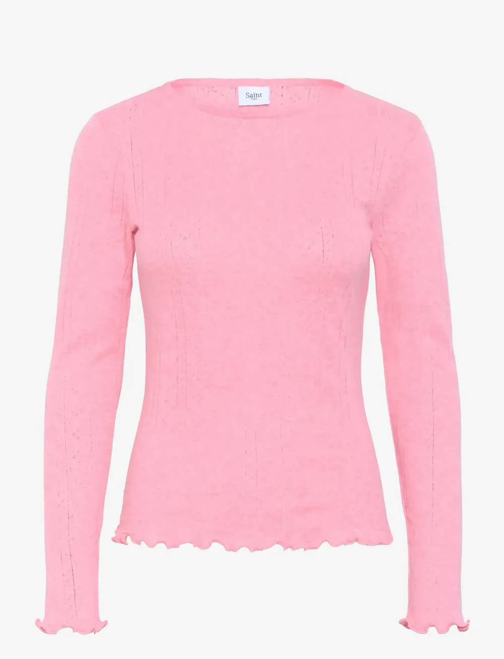 Saint Tropez - GruSZ Blouse - långärmade toppar - wild rose melange - 1