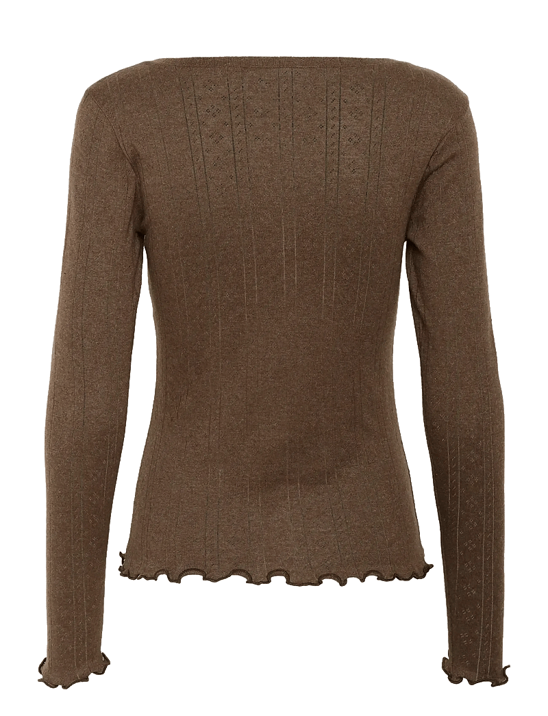 Saint Tropez - GruSZ Cardigan - neuletakit - fondue fudge melange - 2