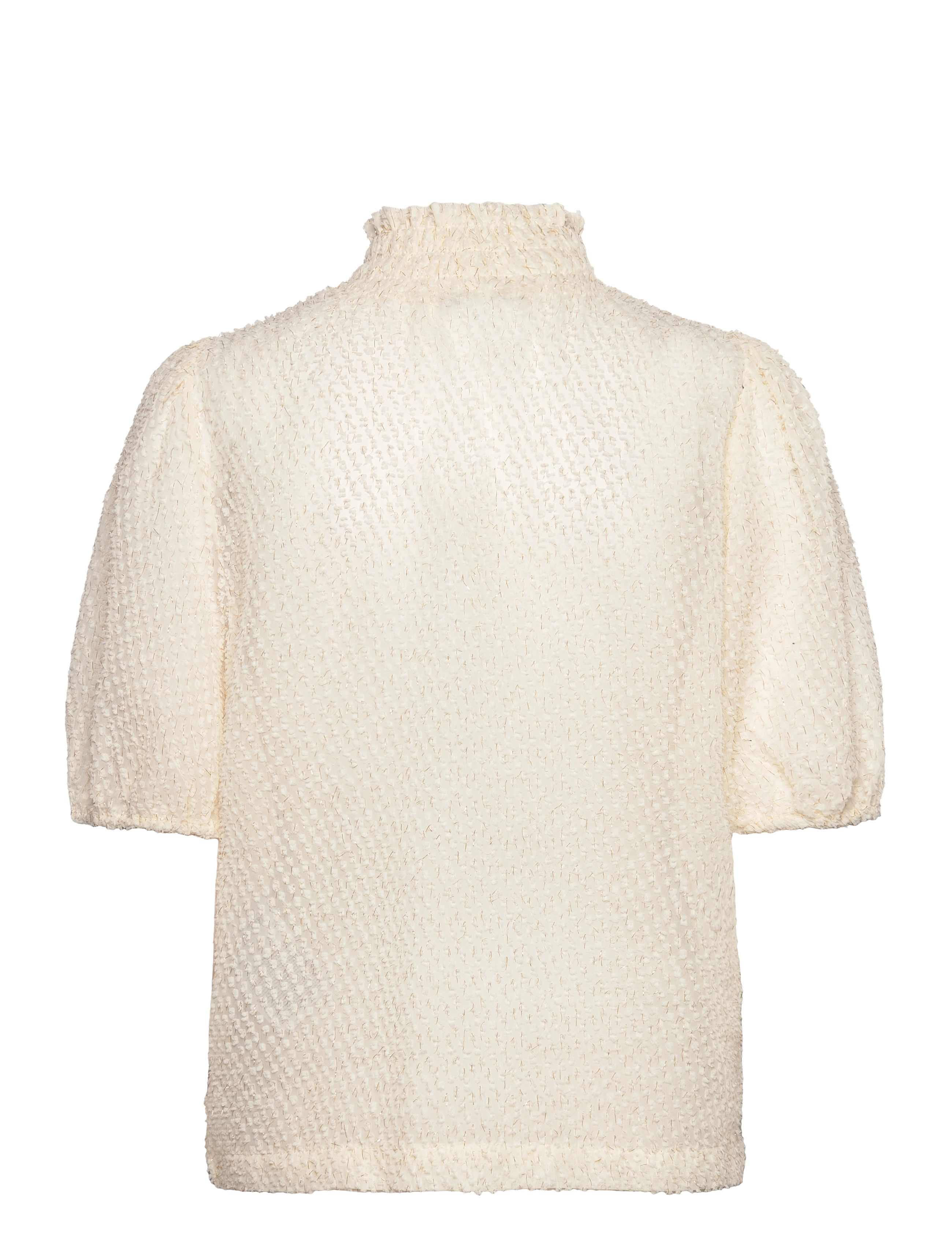 Saint Tropez - HelmaSZ SS Blouse - lühikeste varrukatega pluusid - ice - 2