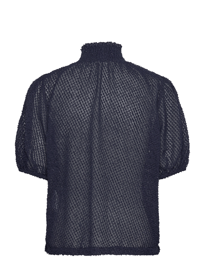 Saint Tropez - HelmaSZ SS Blouse - lyhythihaiset puserot - night sky - 2