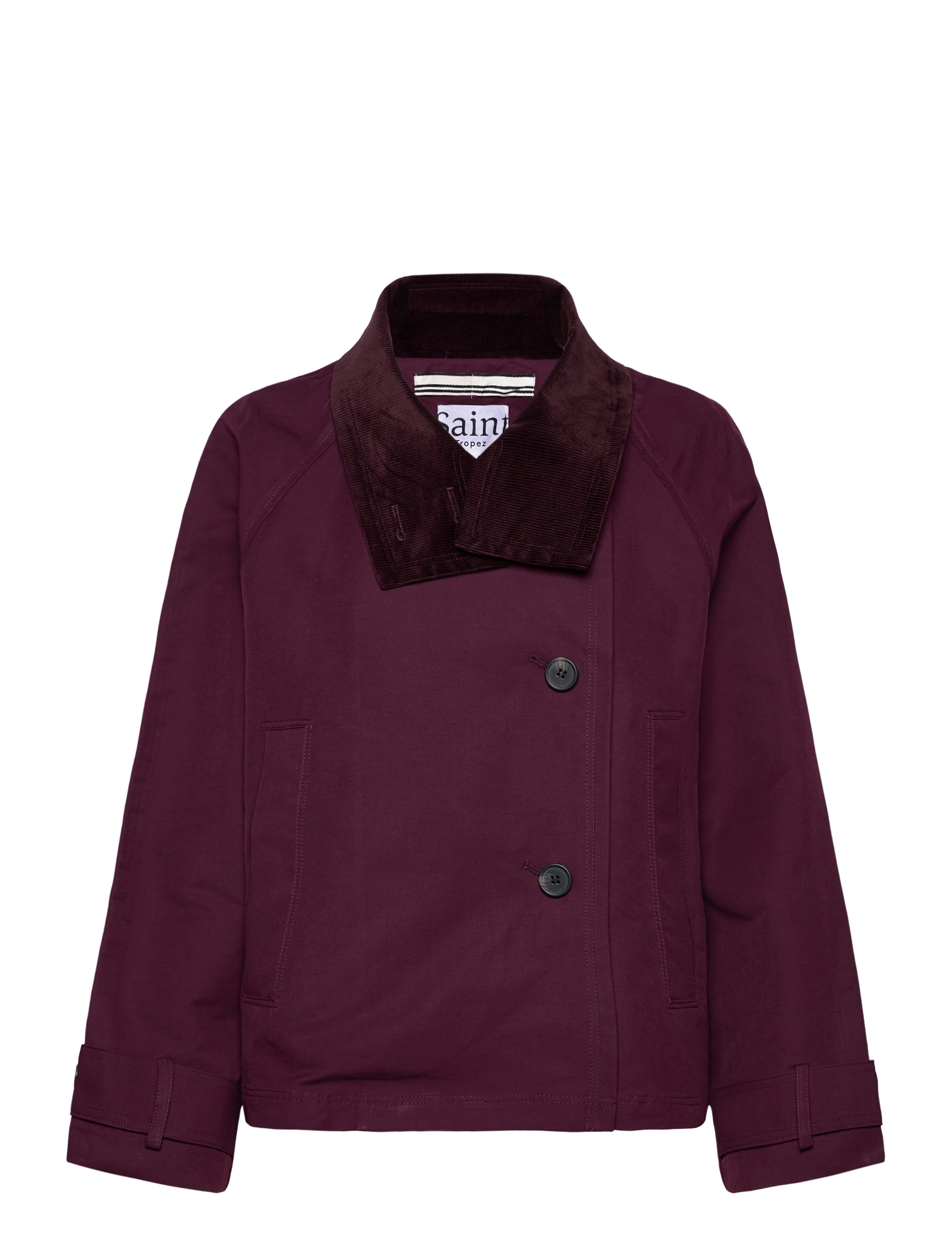 Saint Tropez IsobelSZ Jacket - Light Jackets - WINETASTING / burgundy