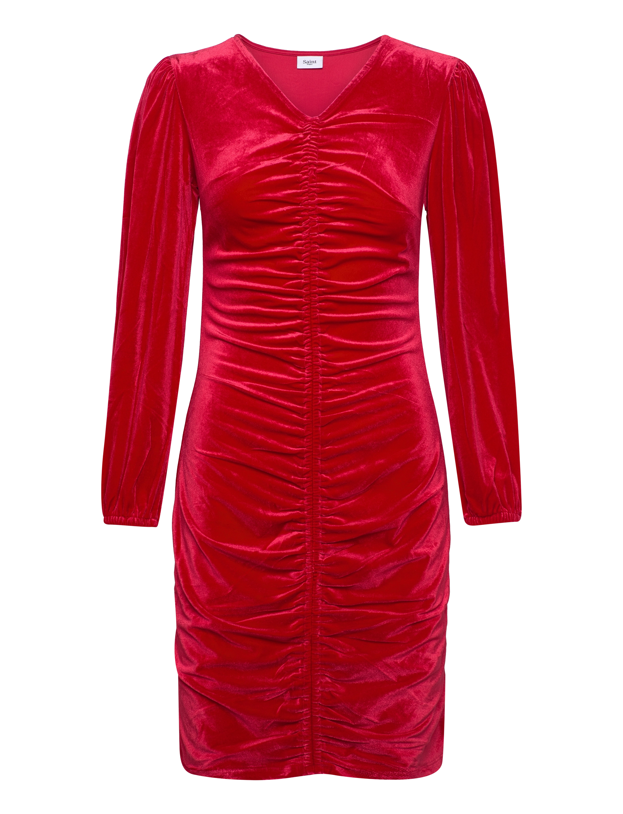 Saint Tropez HebaSZ Dress - Kleidung - RACING RED / red