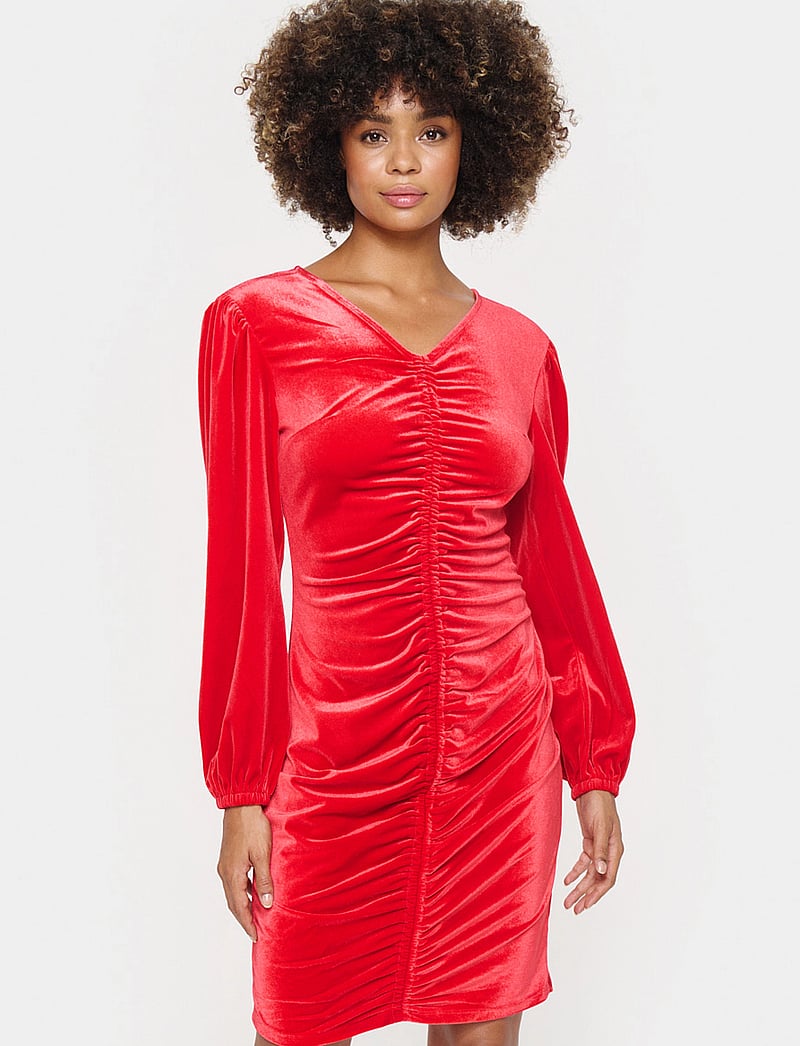 Saint Tropez - HebaSZ Dress - pidulikud kleidid - racing red - 0