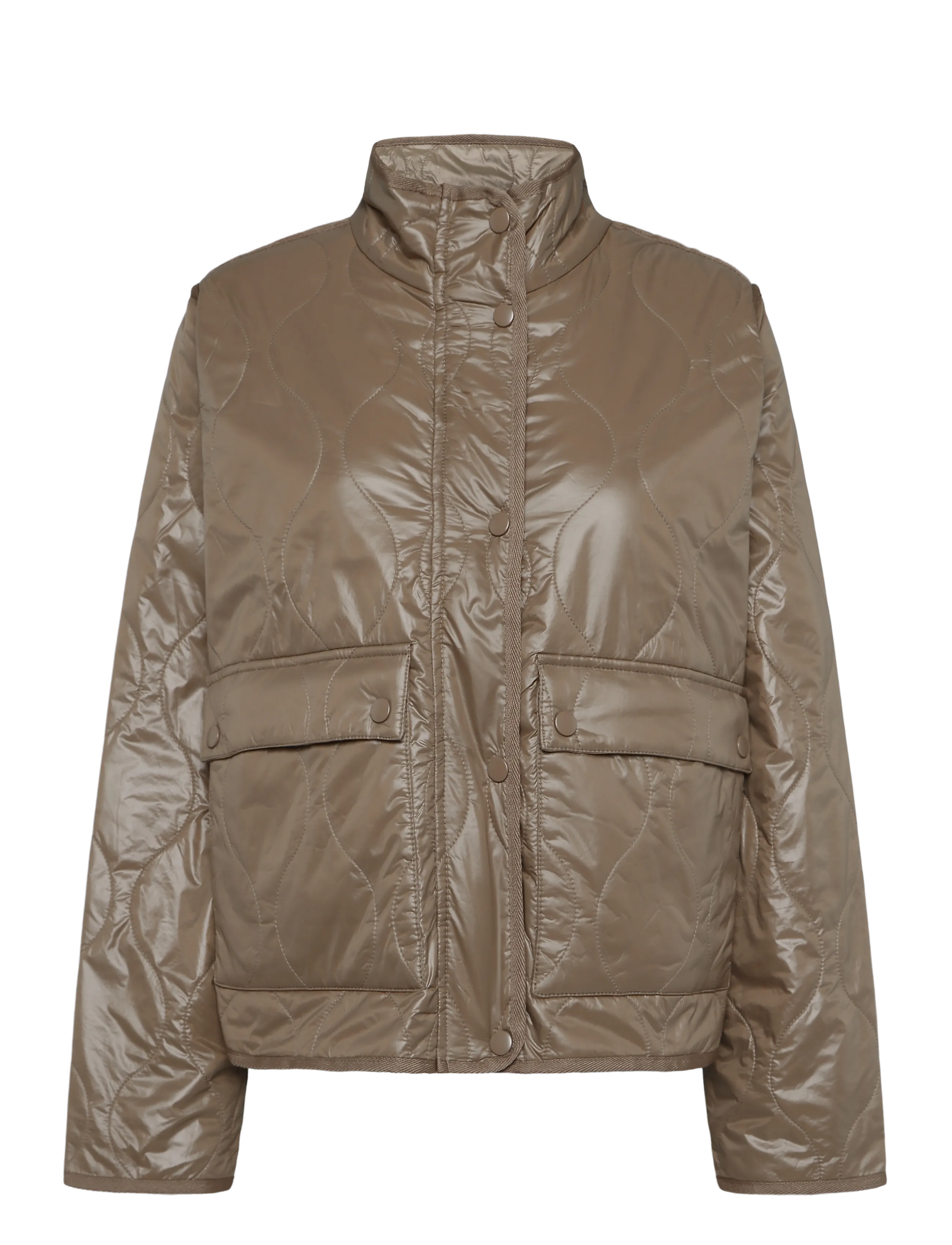 Saint Tropez IlineSZ Jacket - Tøj - OTTER / brown