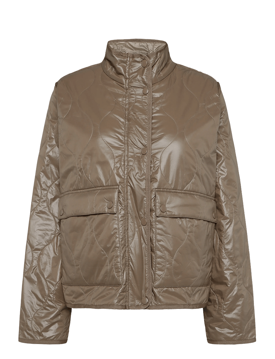 Saint Tropez - IlineSZ Jacket - vinterjakker - otter - 0