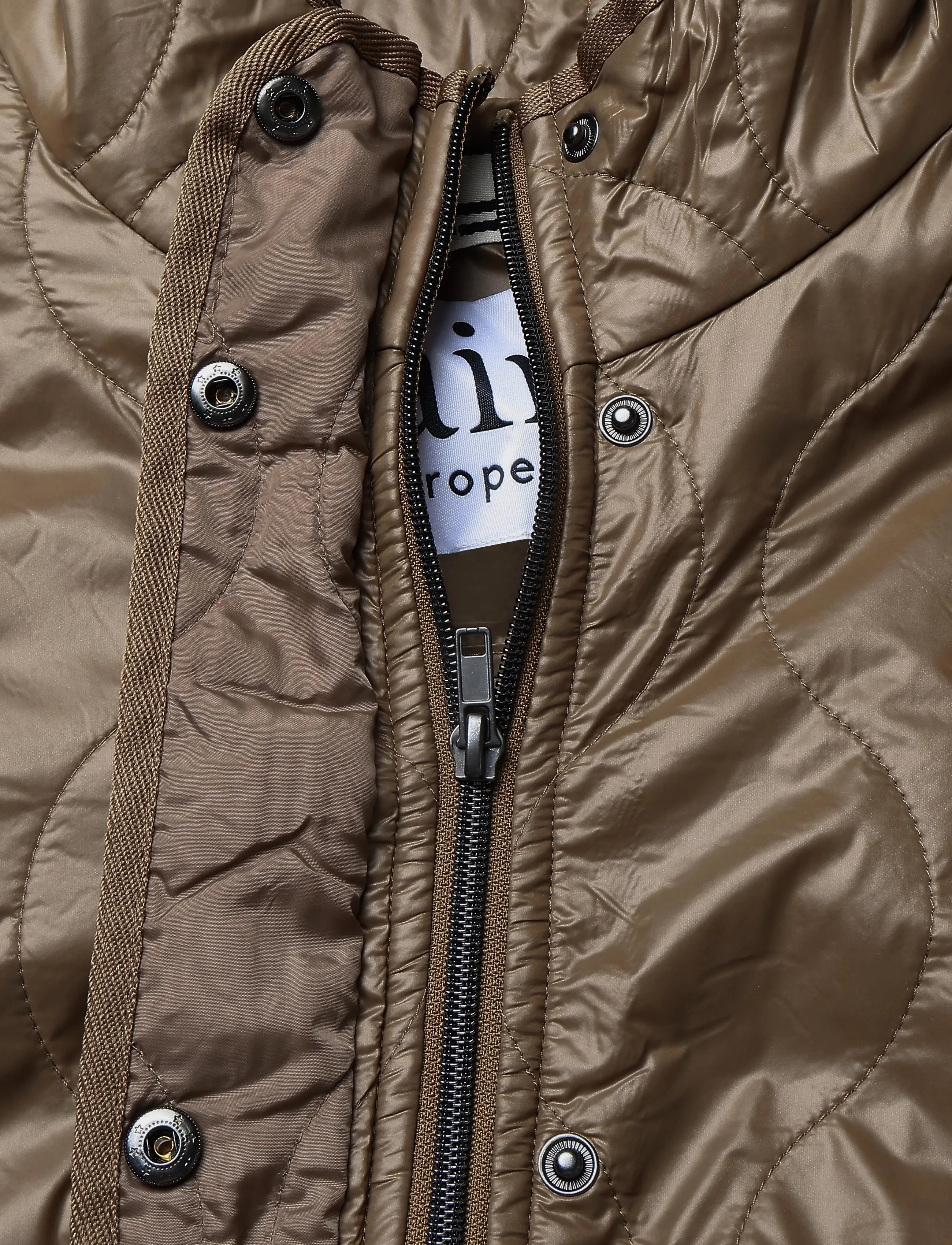 Saint Tropez - IlineSZ Jacket - vinterjakker - otter - 2