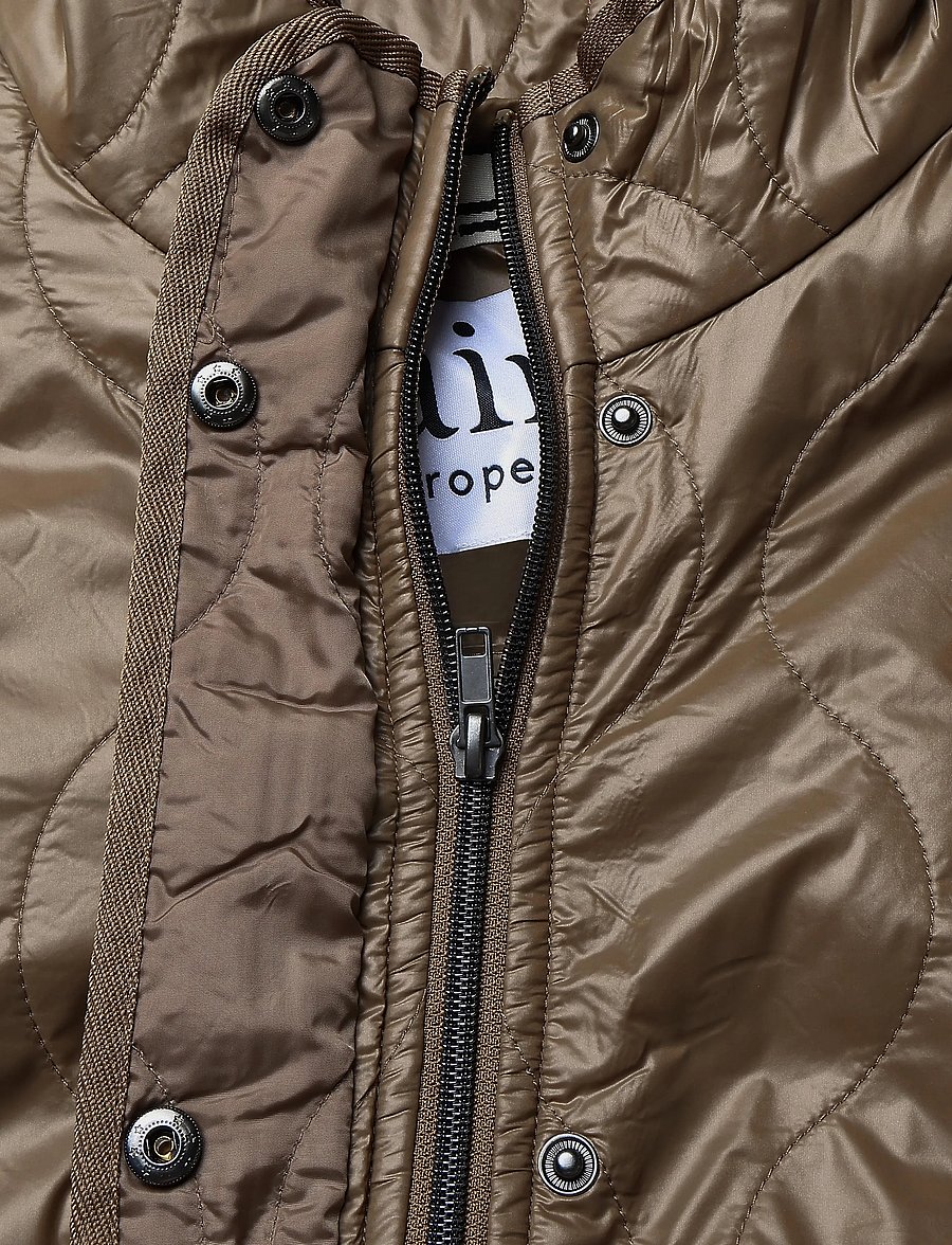 Saint Tropez - IlineSZ Jacket - vinterjakker - otter - 2