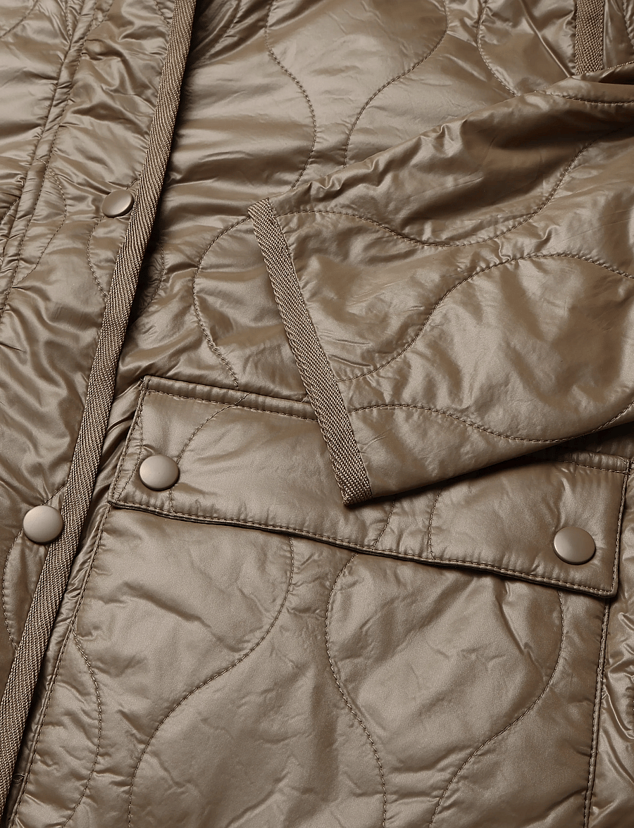 Saint Tropez - IlineSZ Jacket - vinterjakker - otter - 3