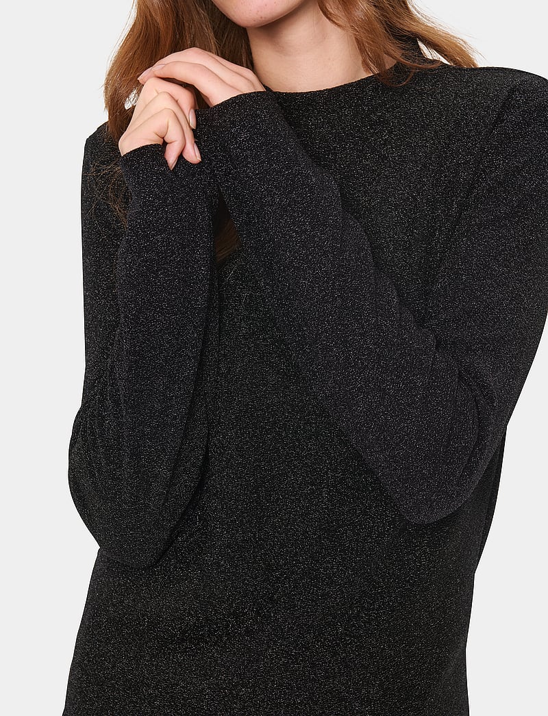 Saint Tropez - HumaSZ Blouse - pitkähihaiset puserot - black - 5