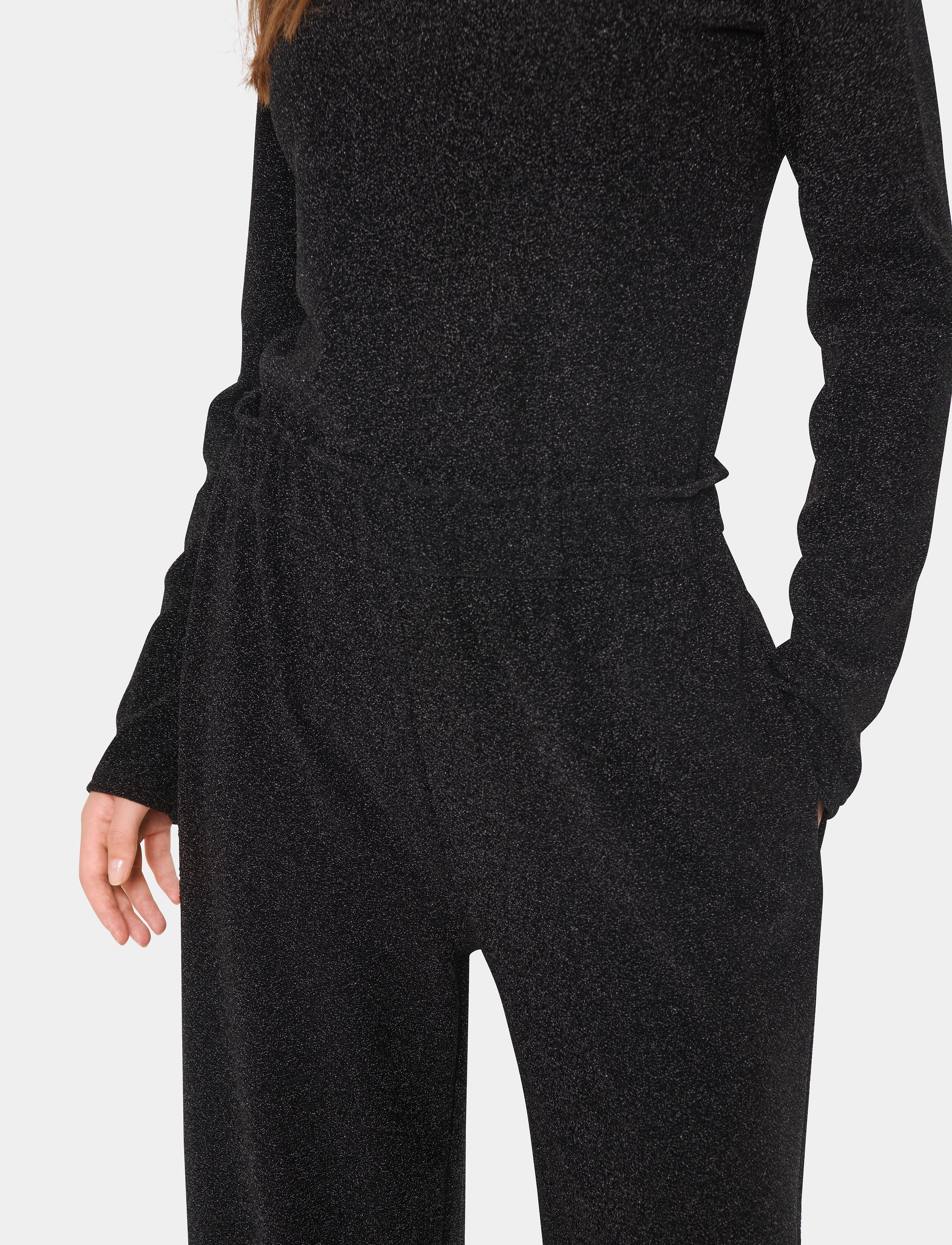 Saint Tropez - HumaSZ Pants - spodnie szerokie - black - 5