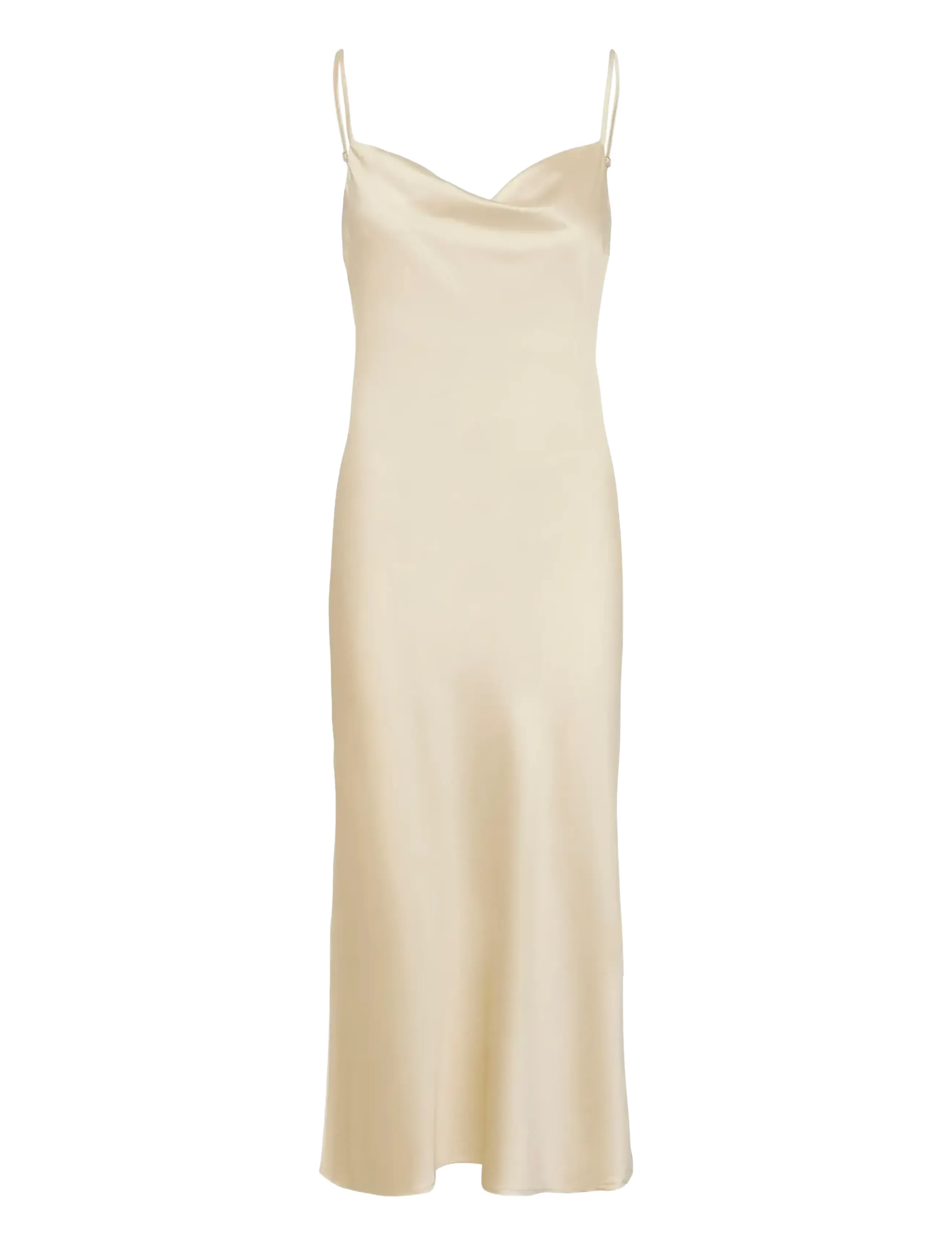 SAINT TROPEZ Zidtsz Kleid Cream - M - Damen