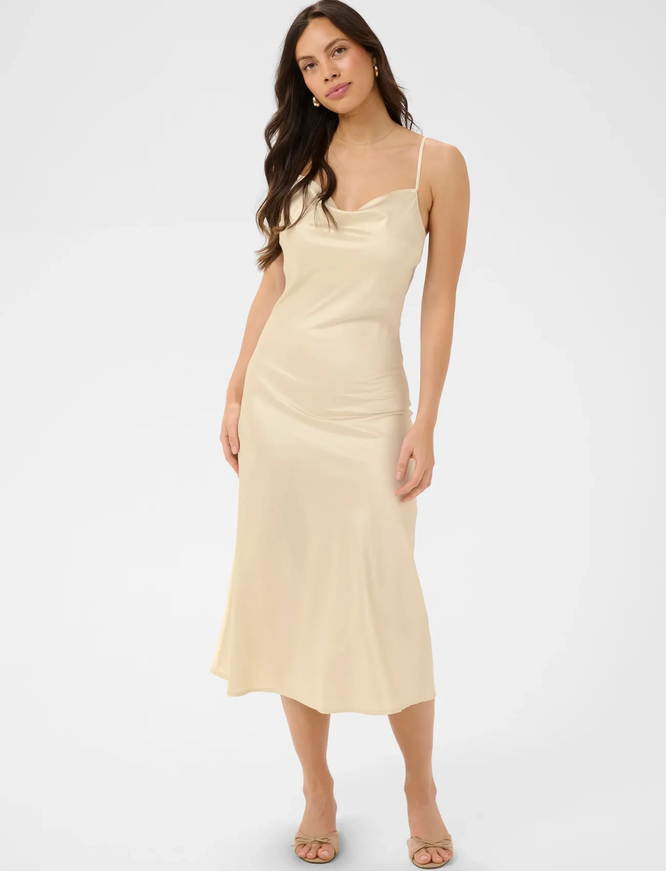 Saint Tropez Zidtsz Dress, XL, Dresses, Creme - Party Frauen